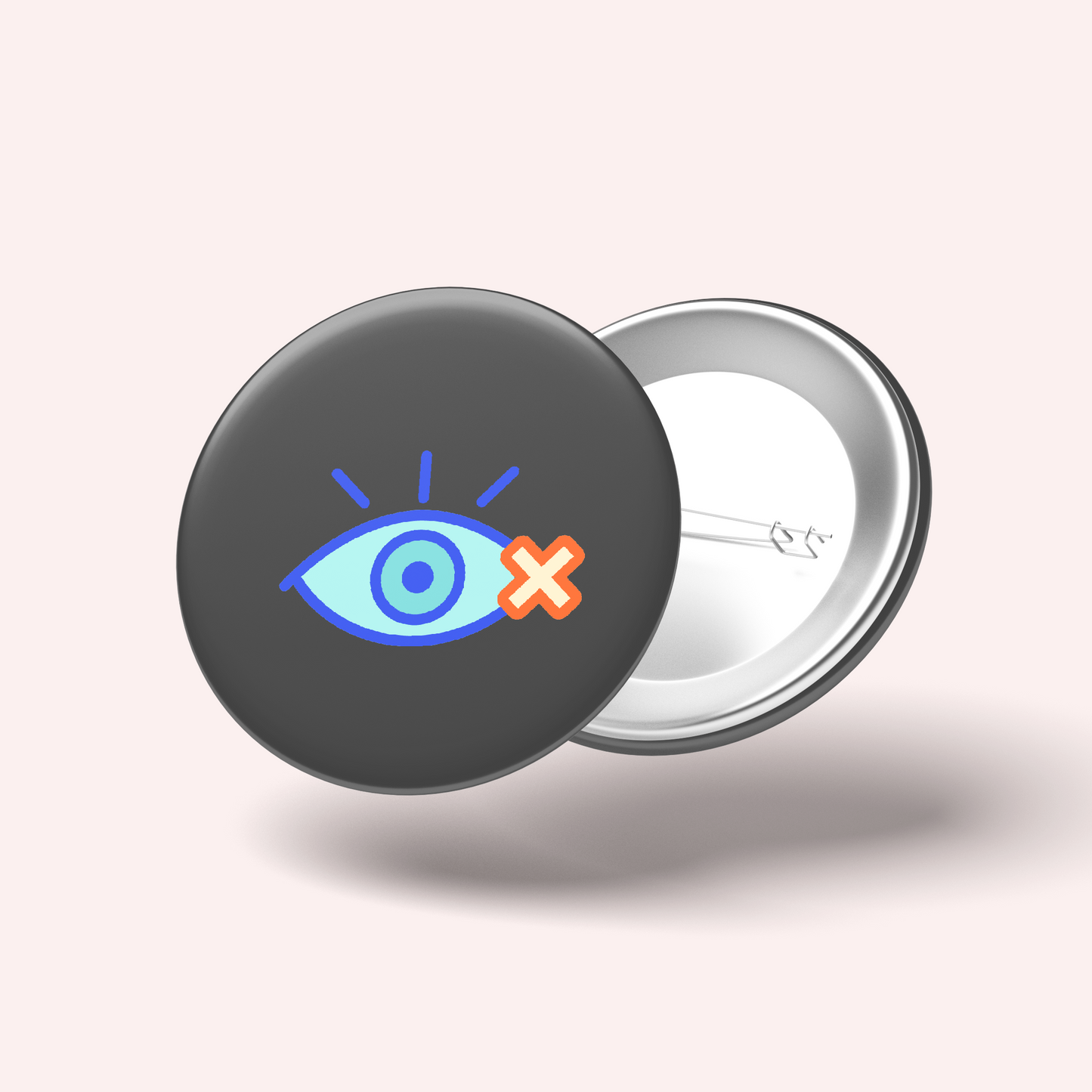 Badge Symbole Aveugle