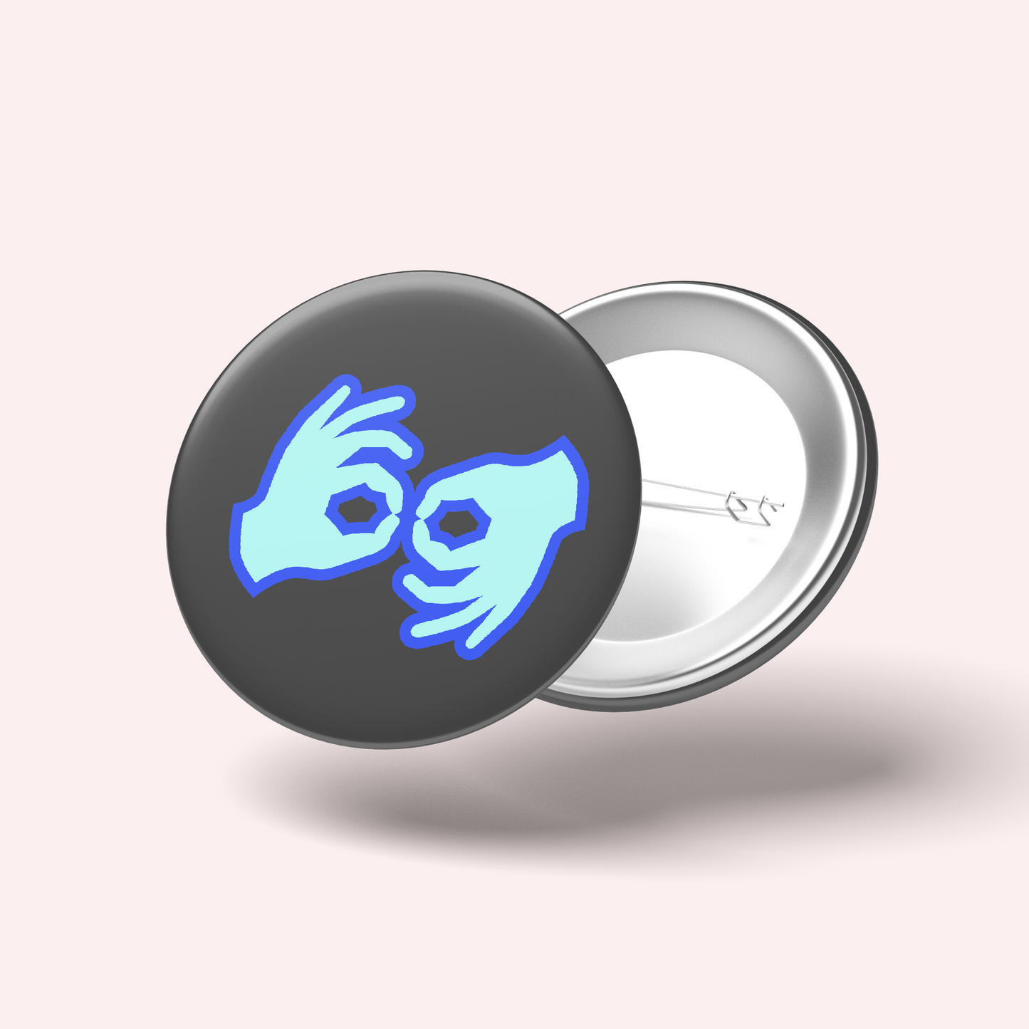 Badge Language Signes