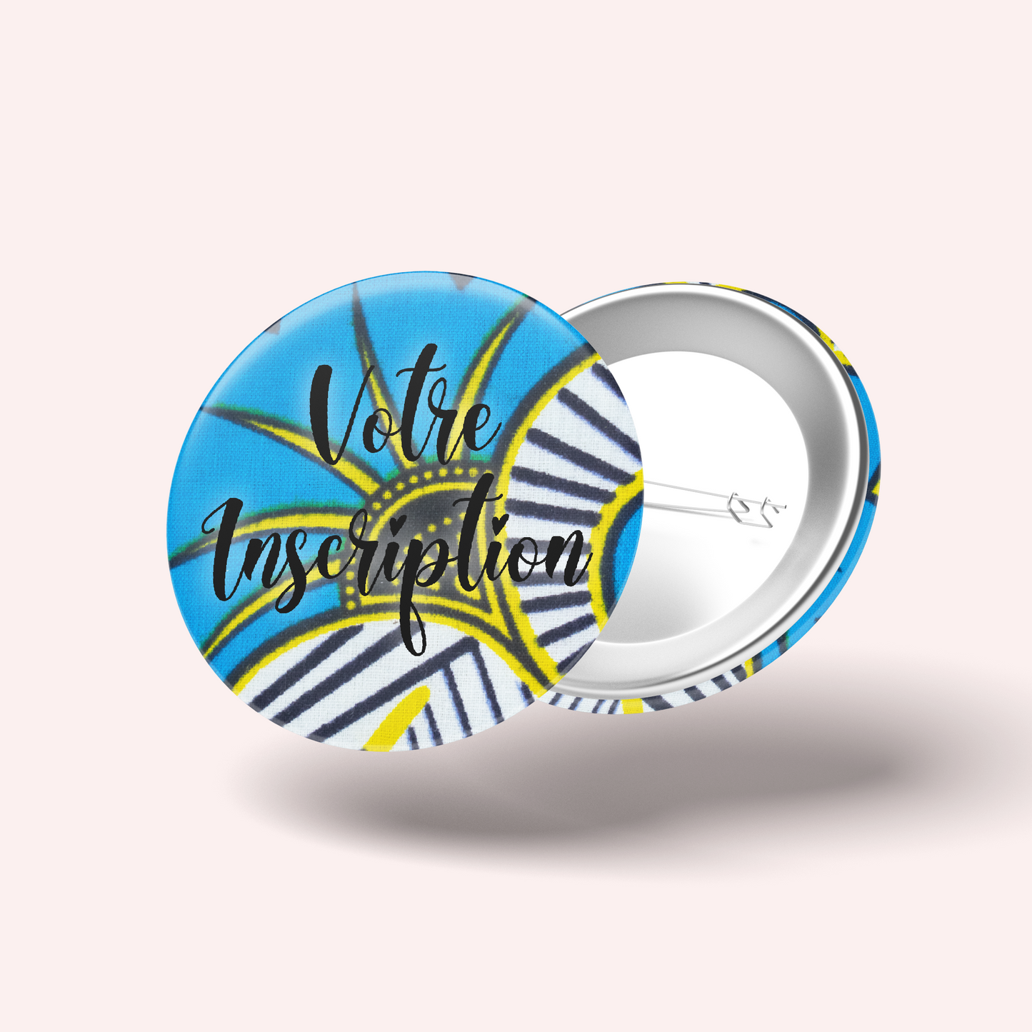 Badge Wax Jaune et Bleu