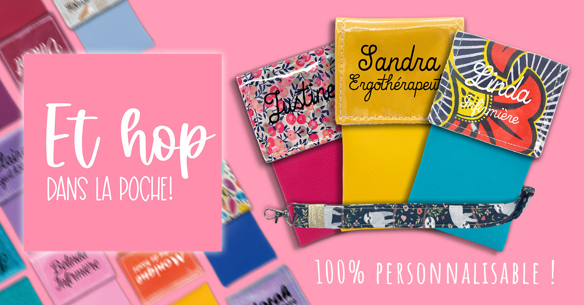 Et Hop dans la Poche - Pochette personnalisée – Et hop dans la poche !