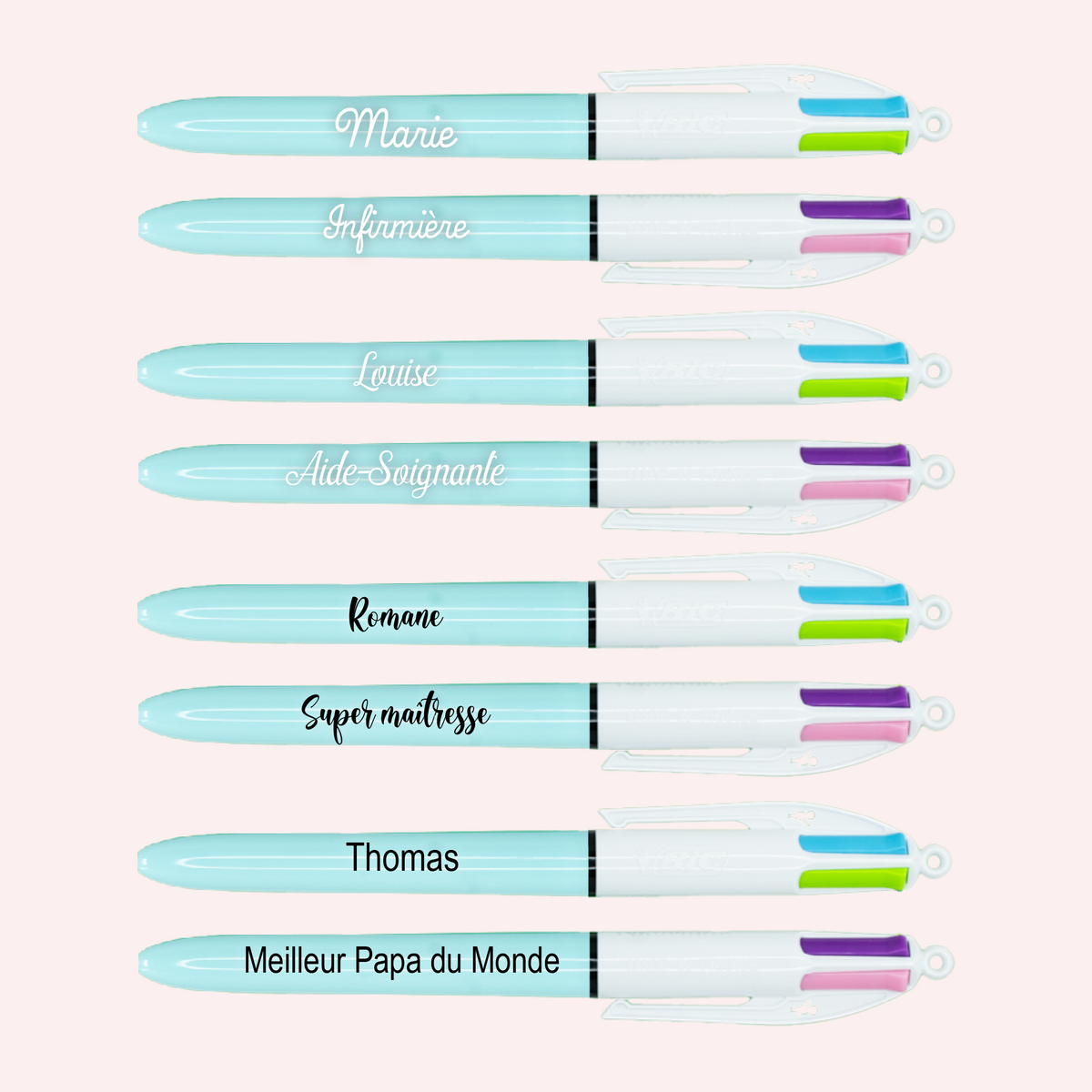 Stylo BIC 4 couleurs FUN