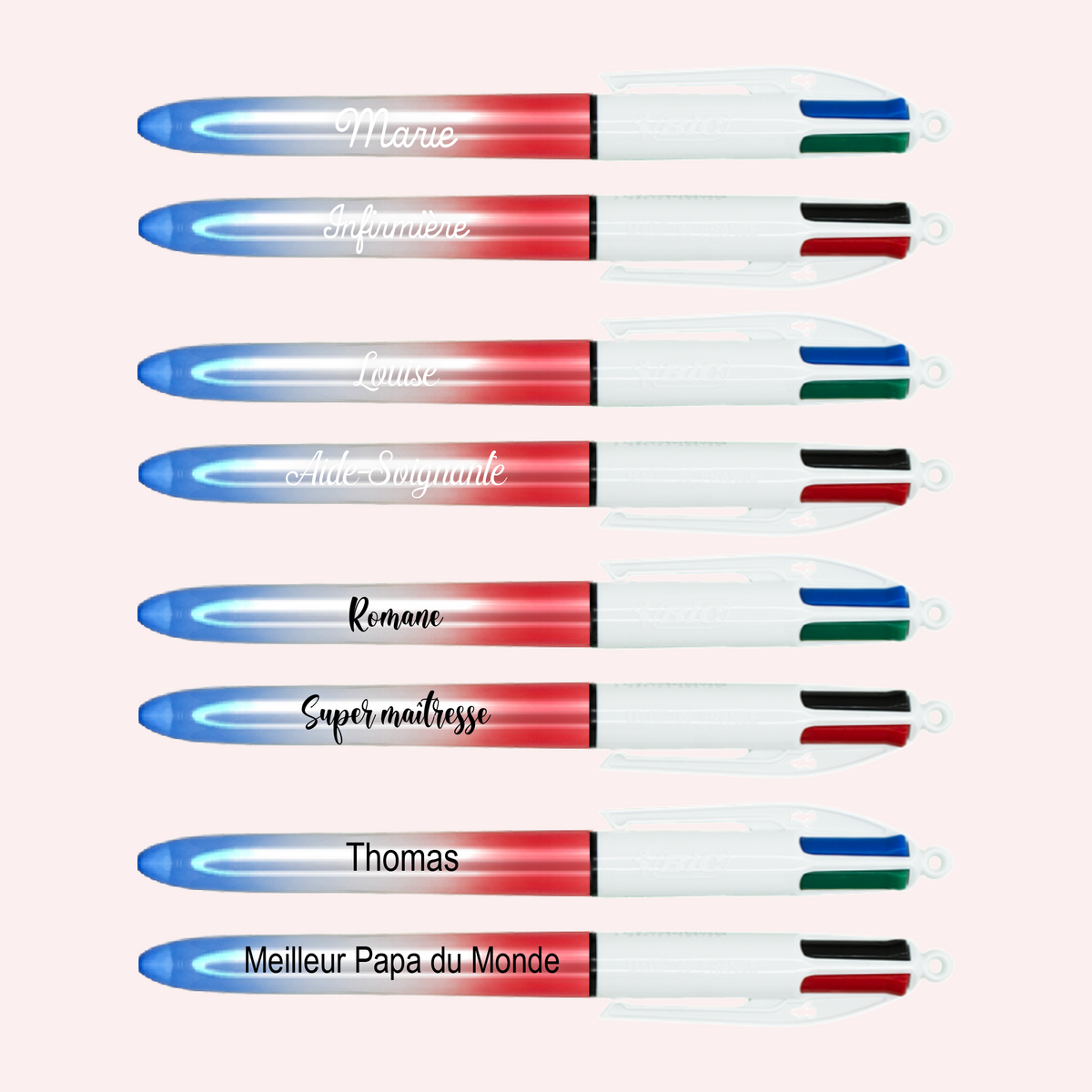 Stylo BIC 4 couleurs France