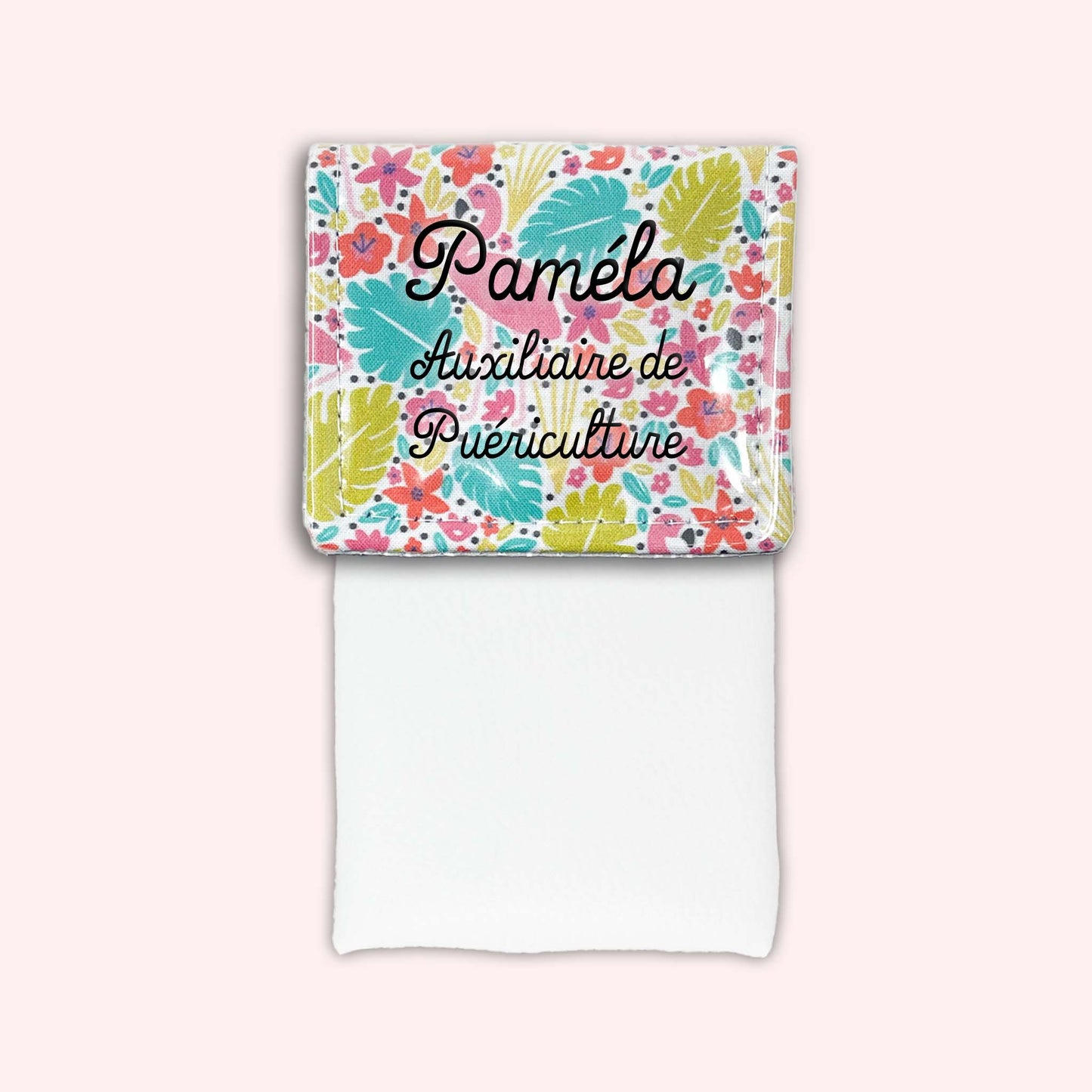Pochette aimantée Flamants Tropiques