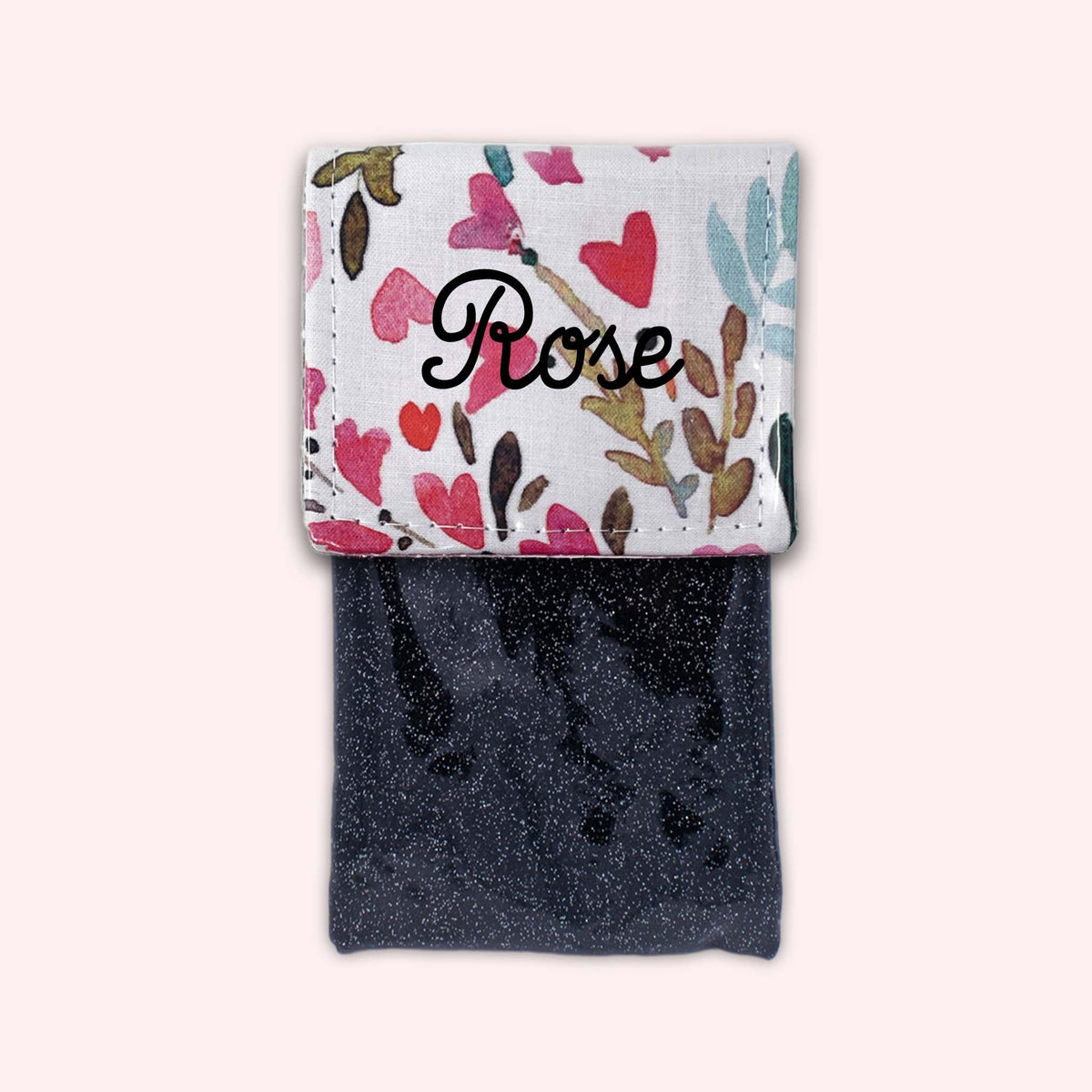 Pochette aimantée Coeur Printanier