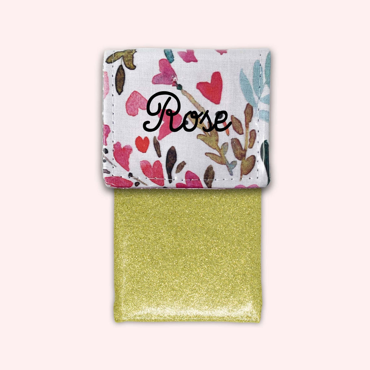 Pochette aimantée Coeur Printanier