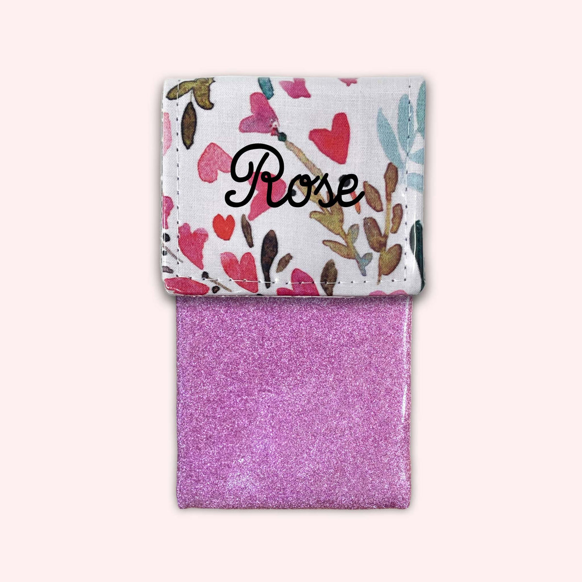 Pochette aimantée Coeur Printanier