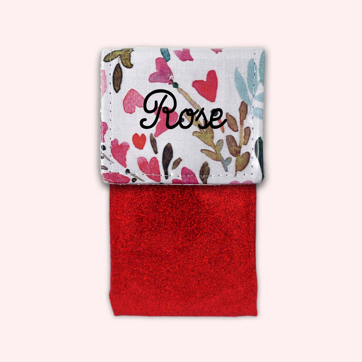 Pochette aimantée Coeur Printanier