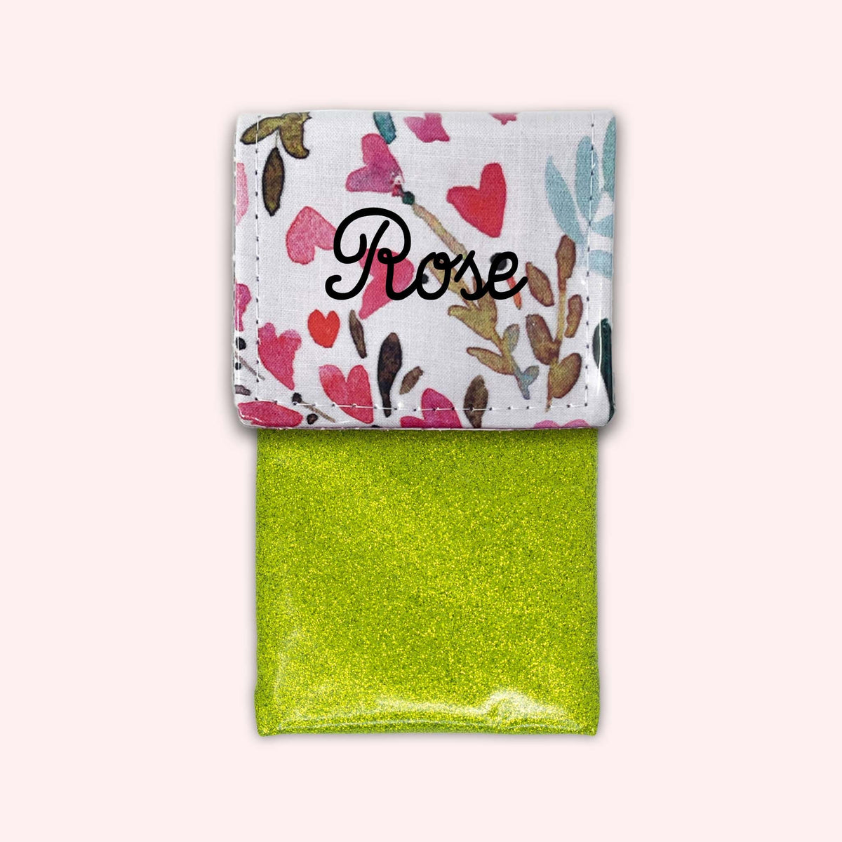 Pochette aimantée Coeur Printanier
