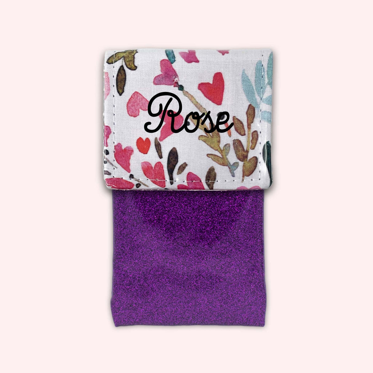Pochette aimantée Coeur Printanier