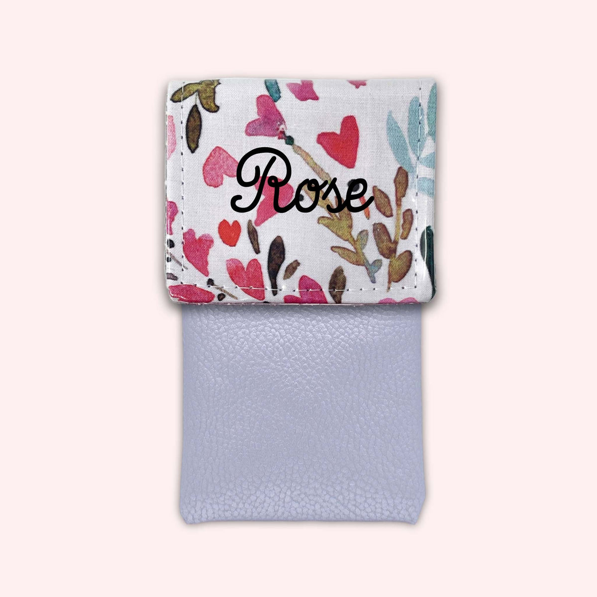 Pochette aimantée Coeur Printanier