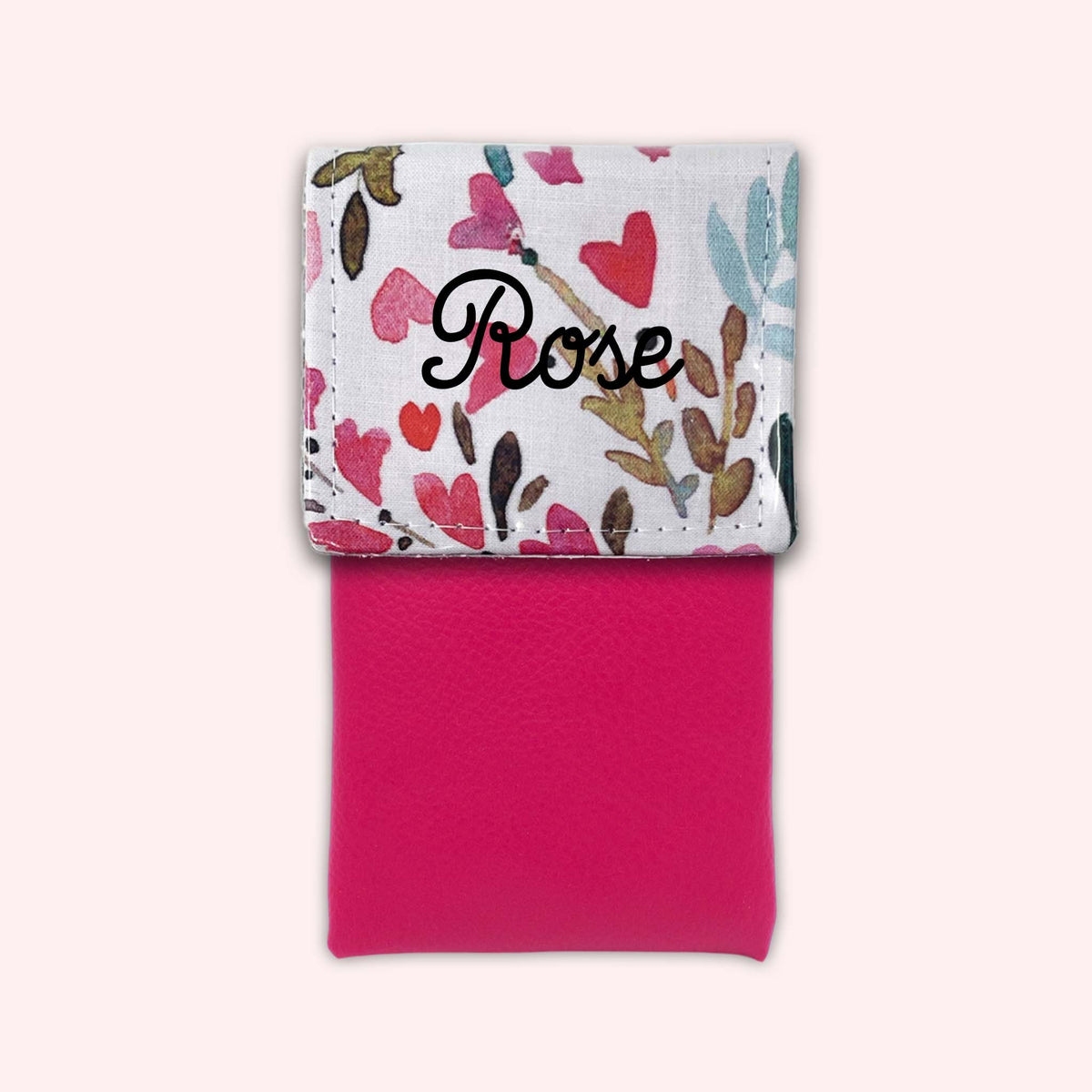 Pochette aimantée Coeur Printanier