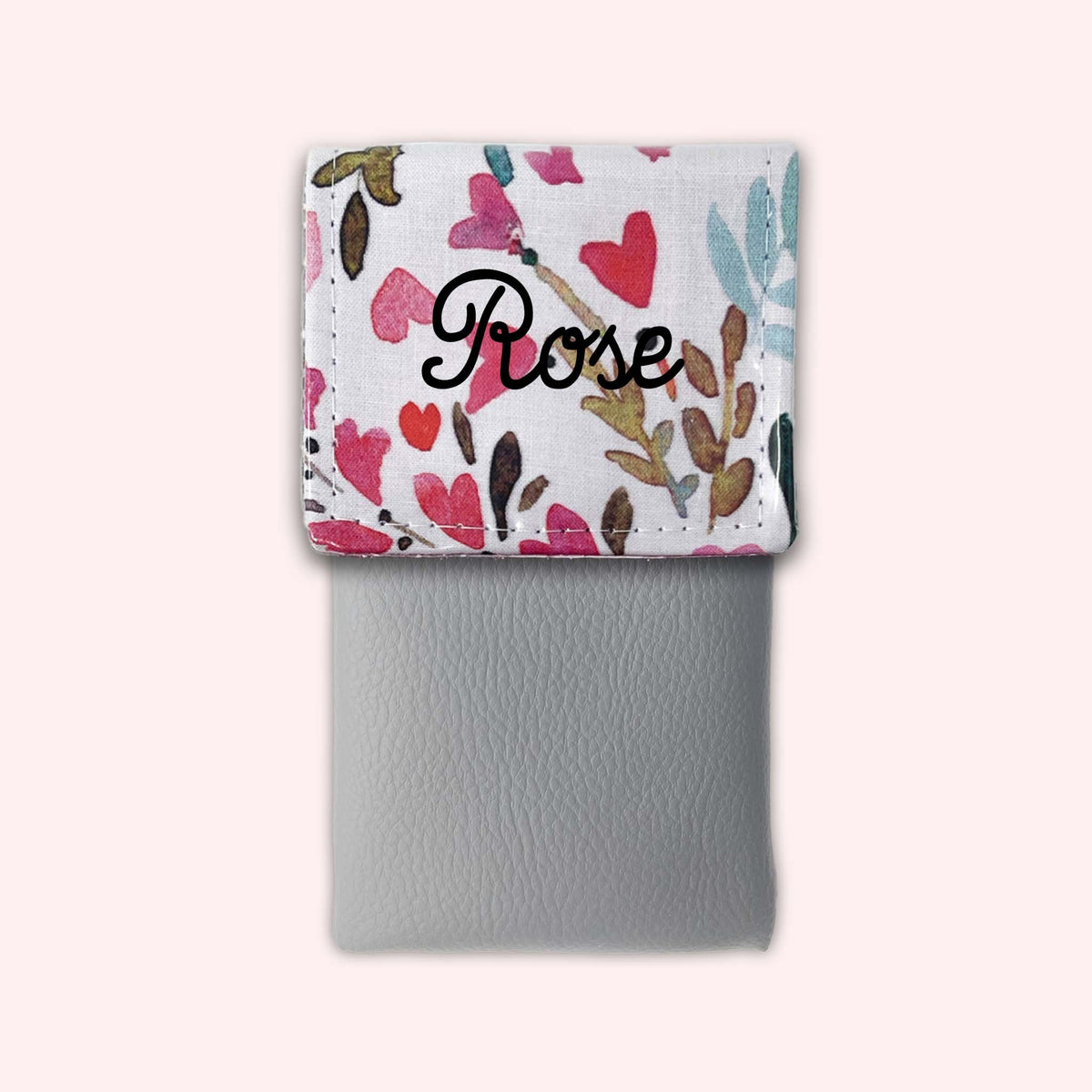 Pochette aimantée Coeur Printanier