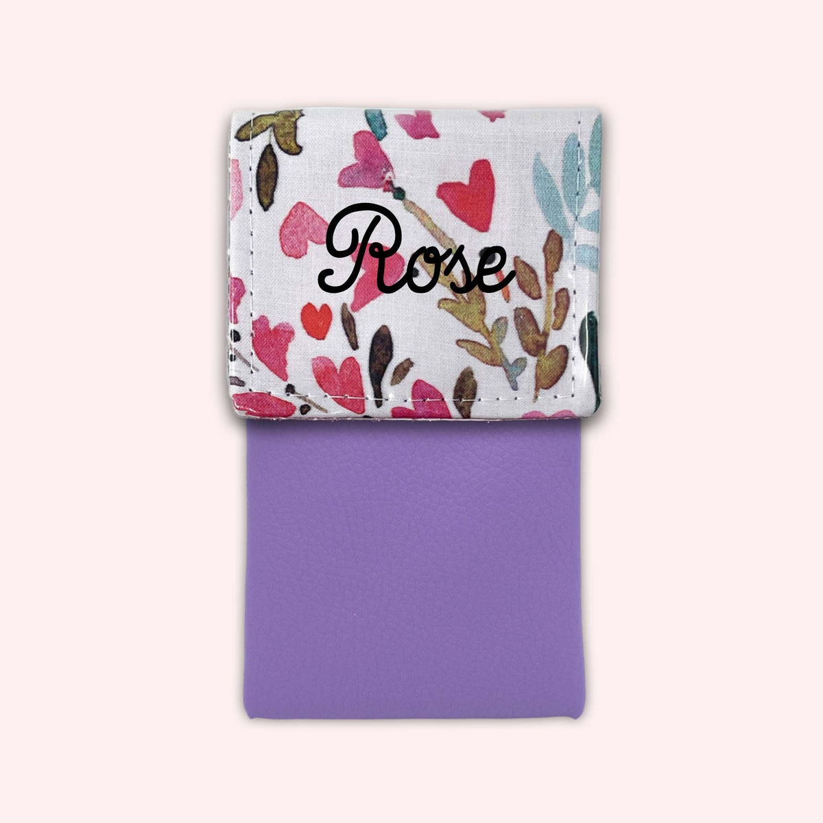 Pochette aimantée Coeur Printanier
