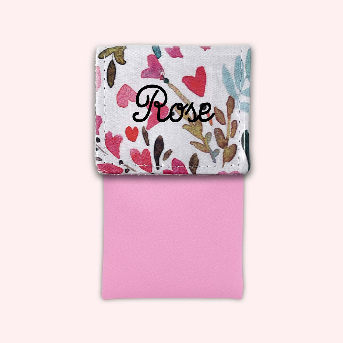 Pochette aimantée Coeur Printanier
