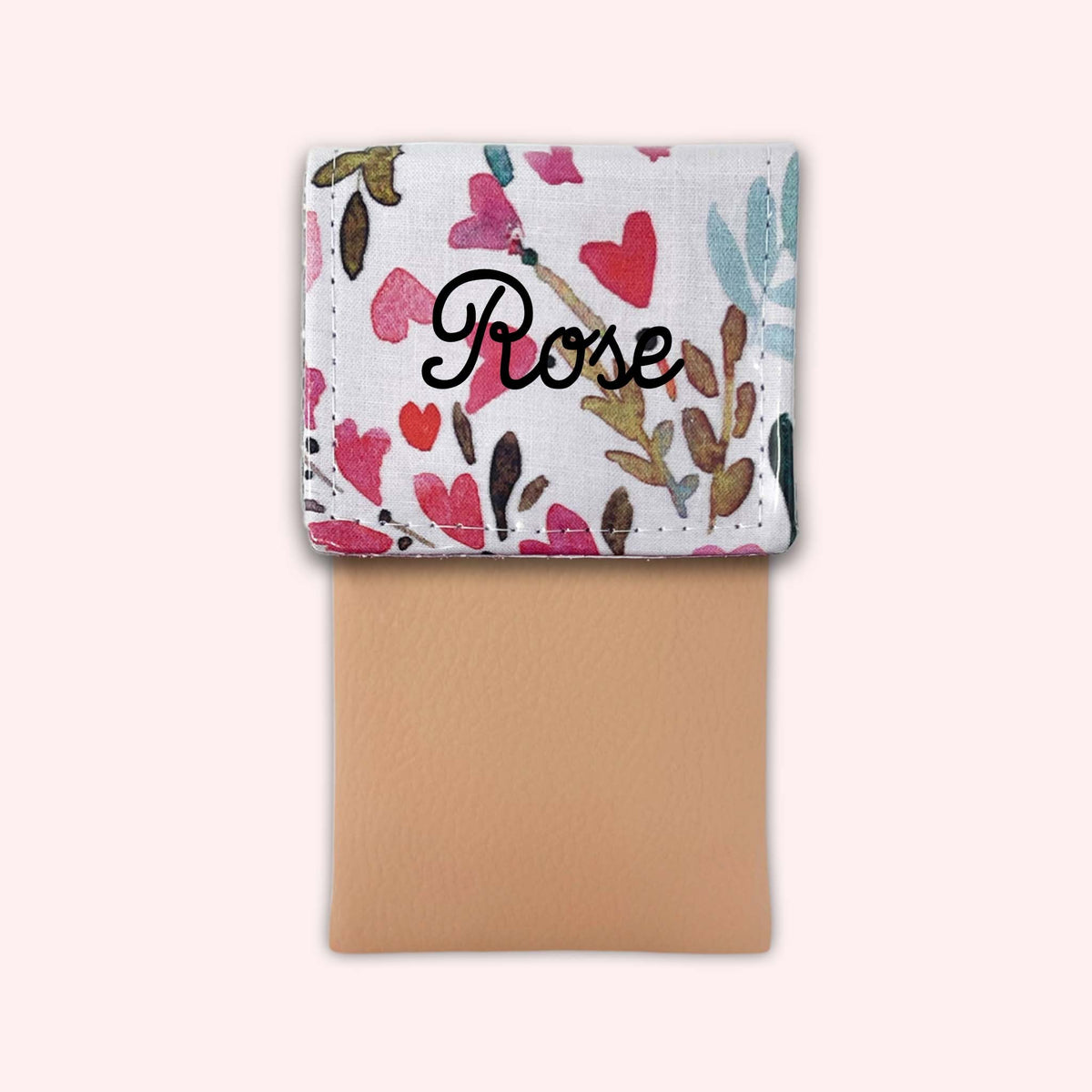 Pochette aimantée Coeur Printanier