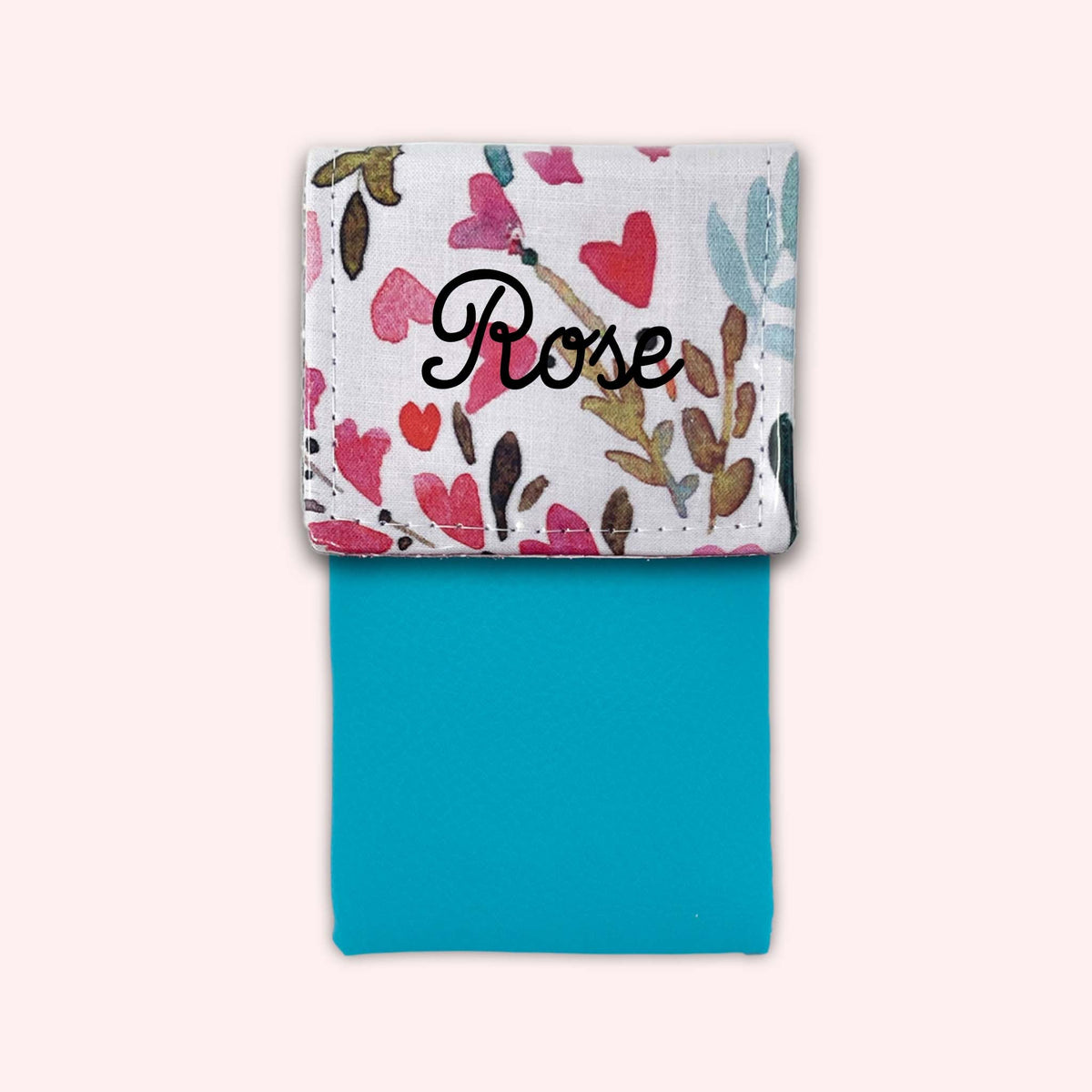 Pochette aimantée Coeur Printanier