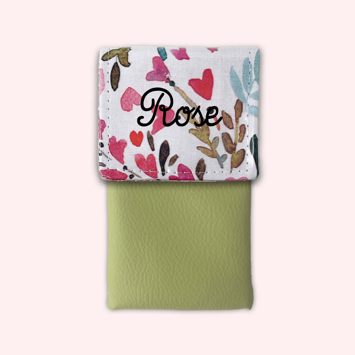 Pochette aimantée Coeur Printanier