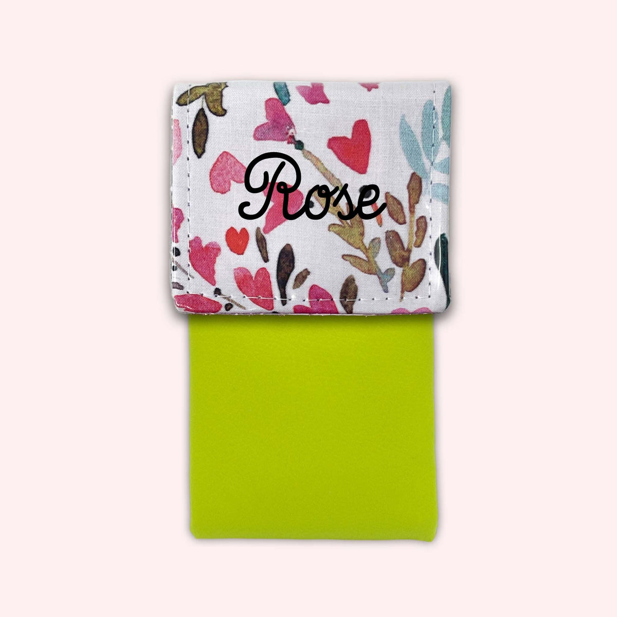 Pochette aimantée Coeur Printanier