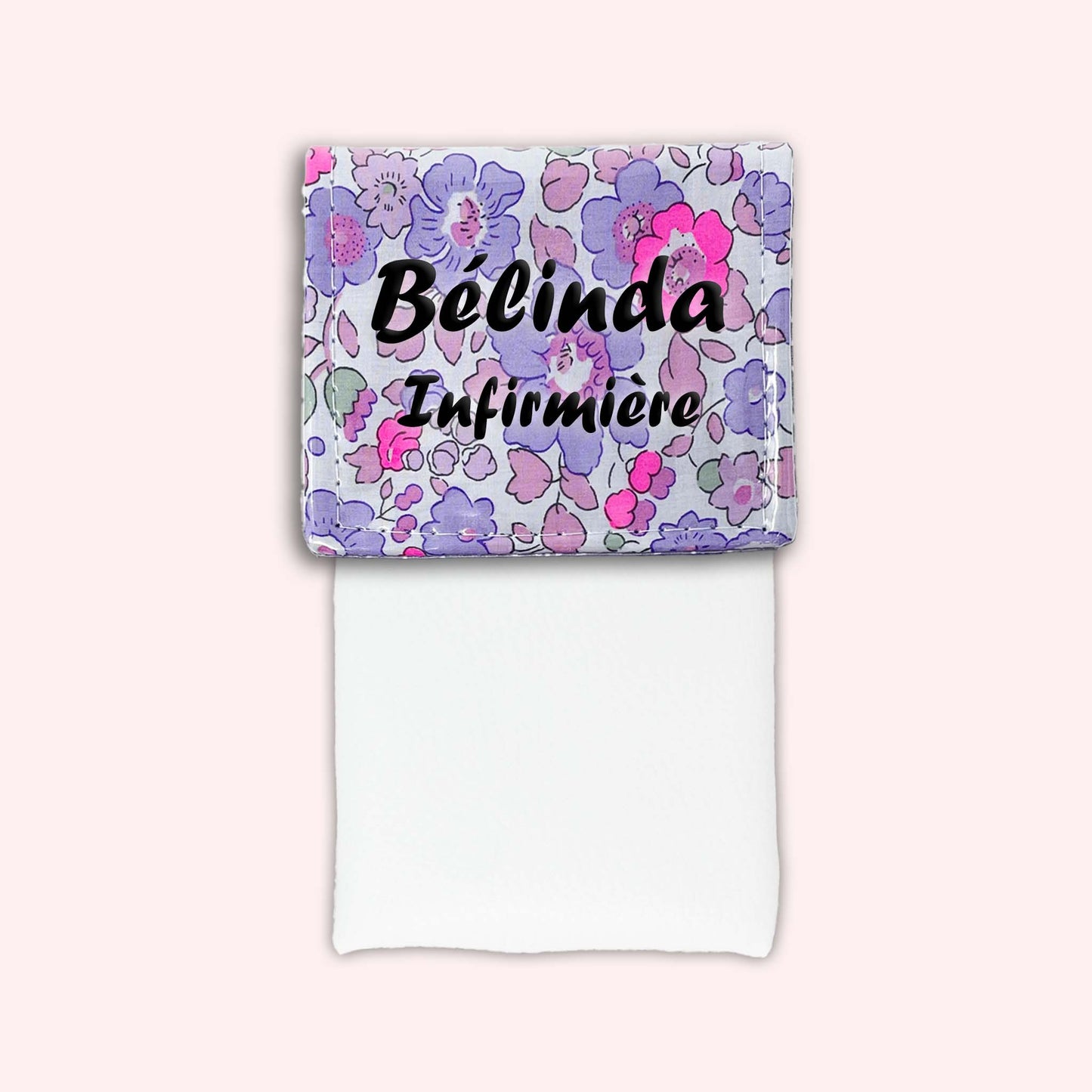 Pochette aimantée Liberty Betsy Fluo Violet