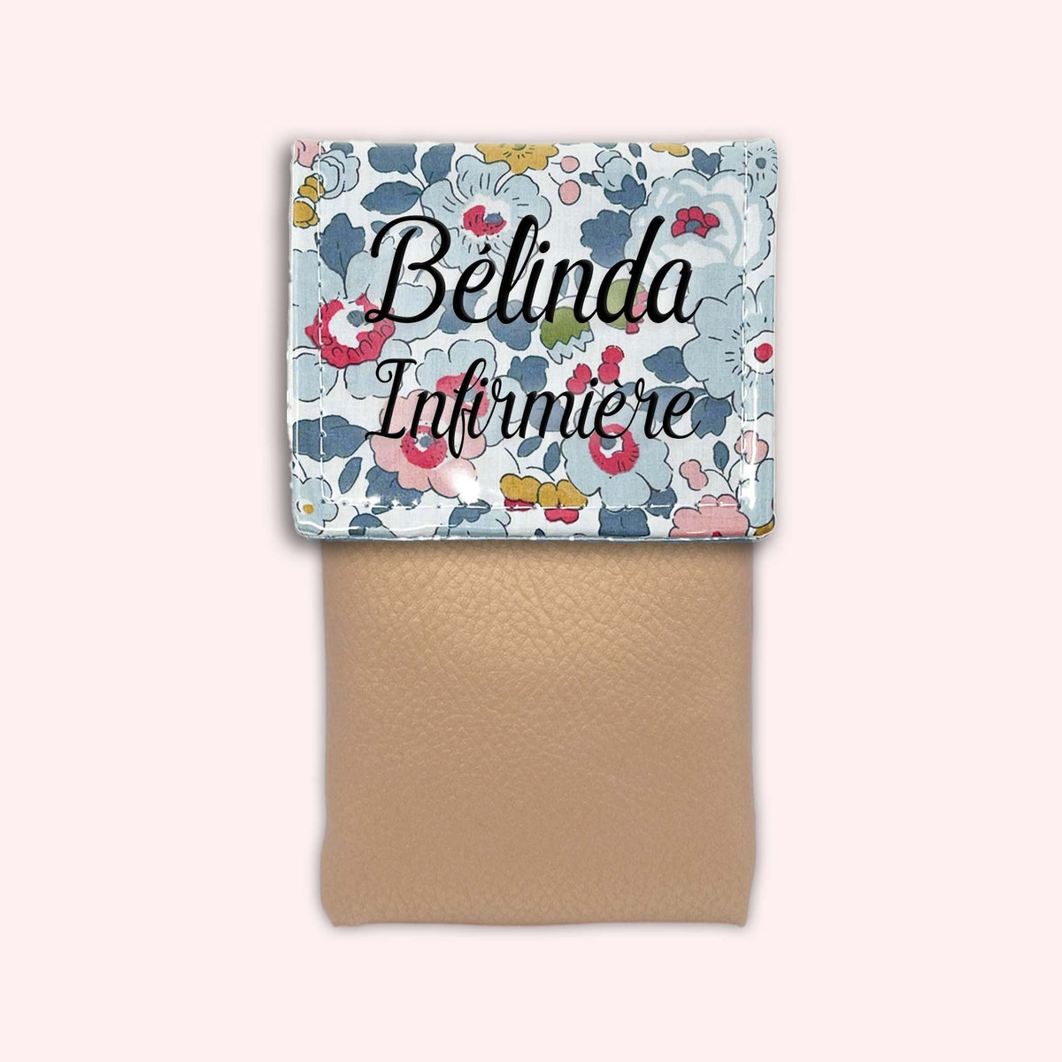 Pochette aimantée Liberty Betsy Porcelaine