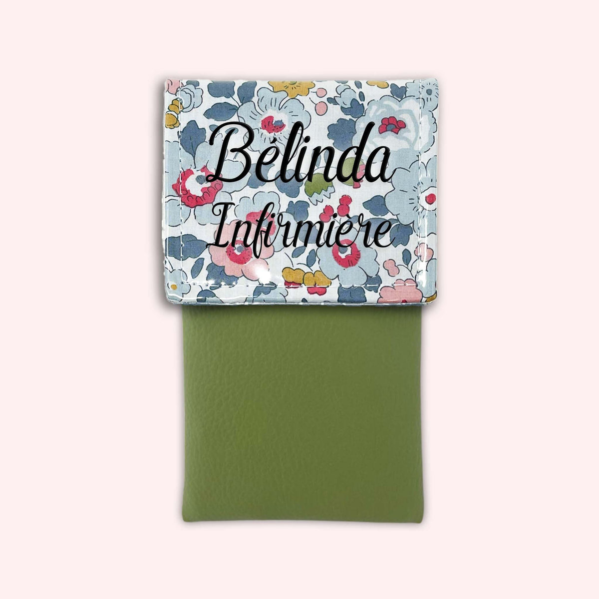 Pochette aimantée Liberty Betsy Porcelaine