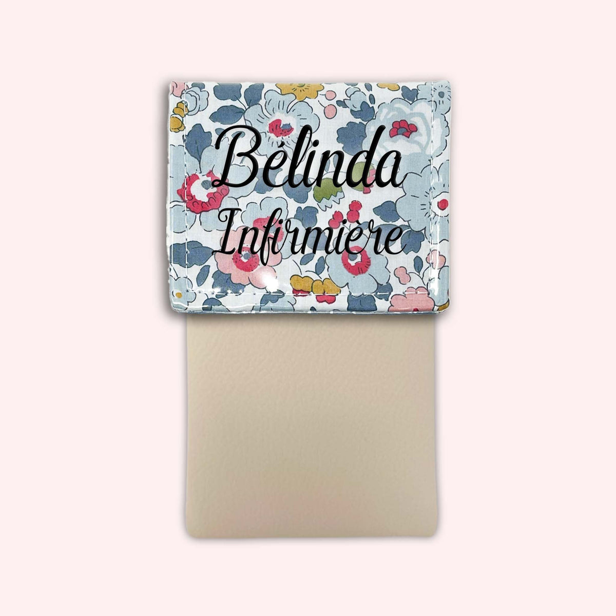 Pochette aimantée Liberty Betsy Porcelaine