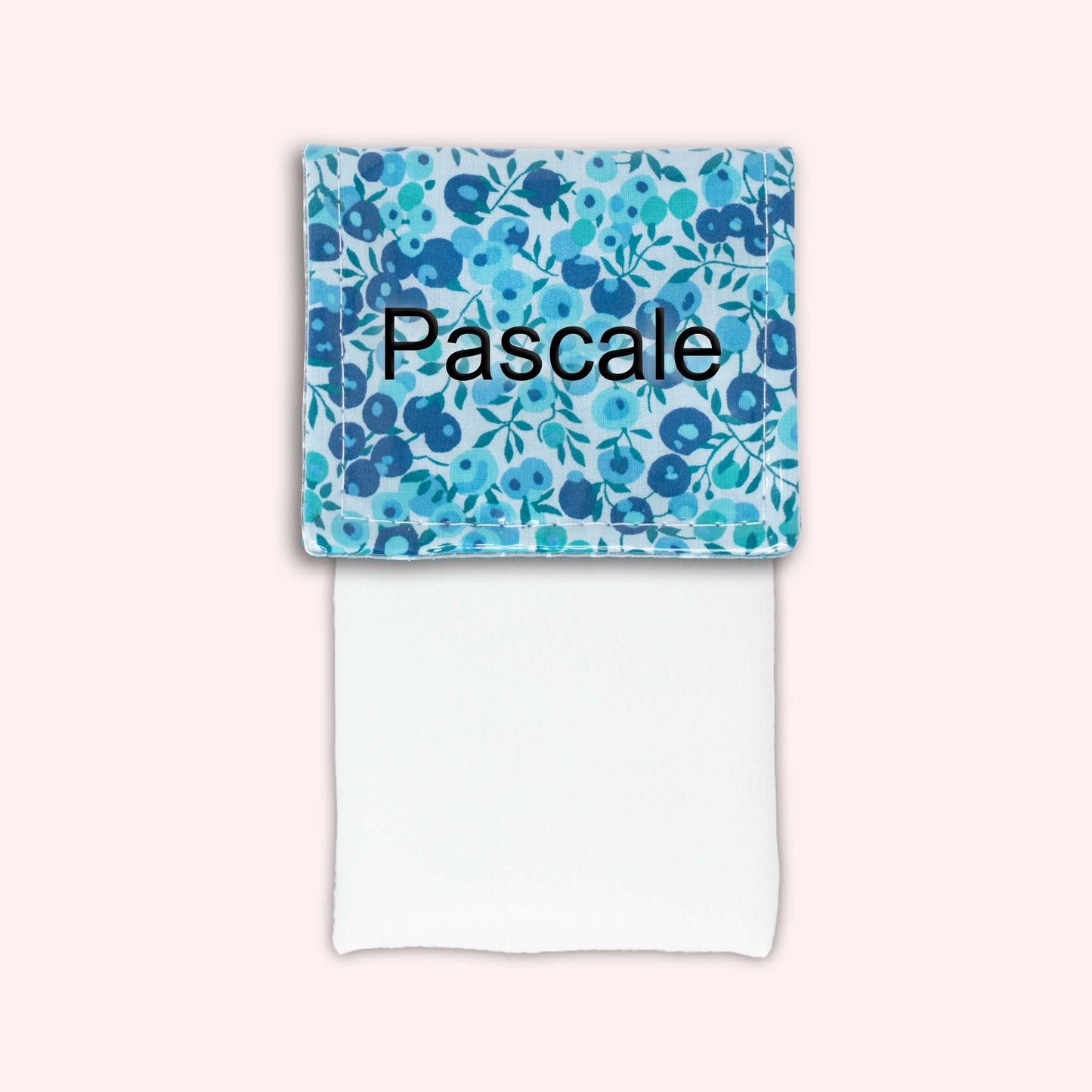 Pochette aimantée Liberty Wiltshire Bleue