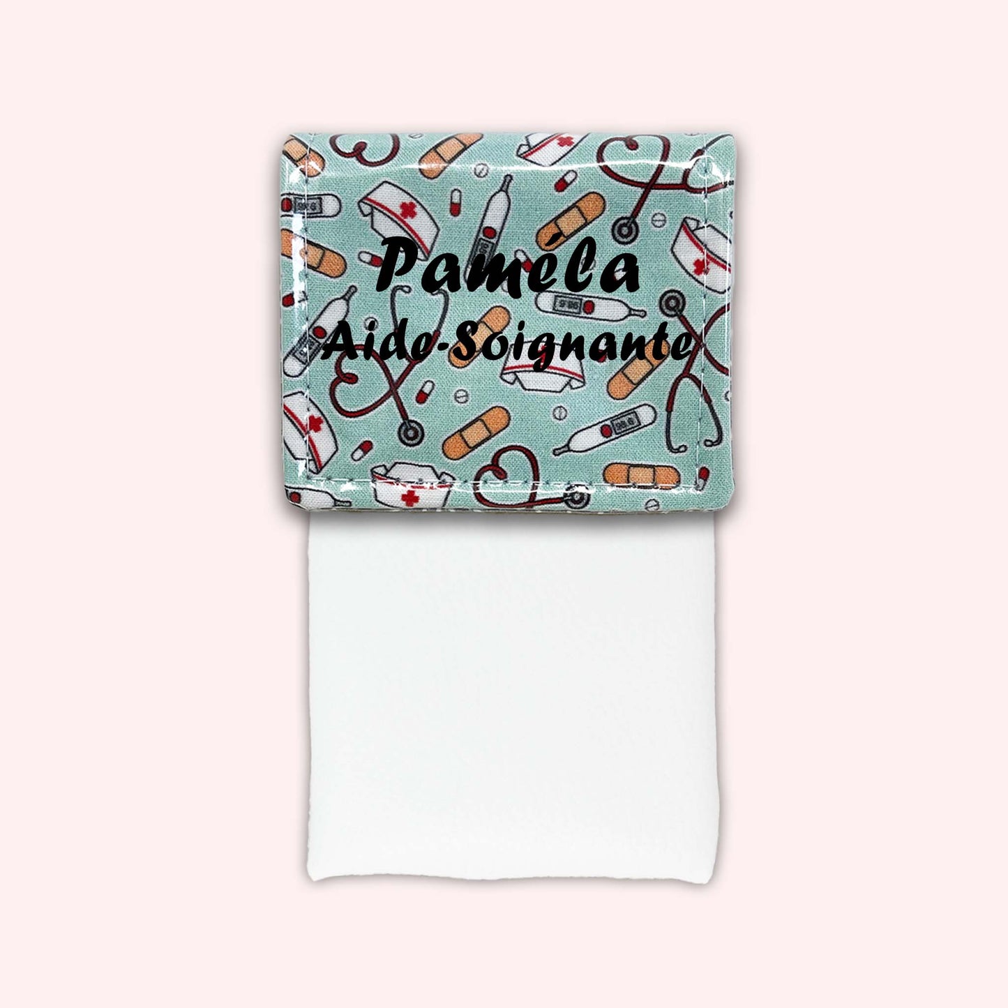 Pochette aimantée Médical Menthe