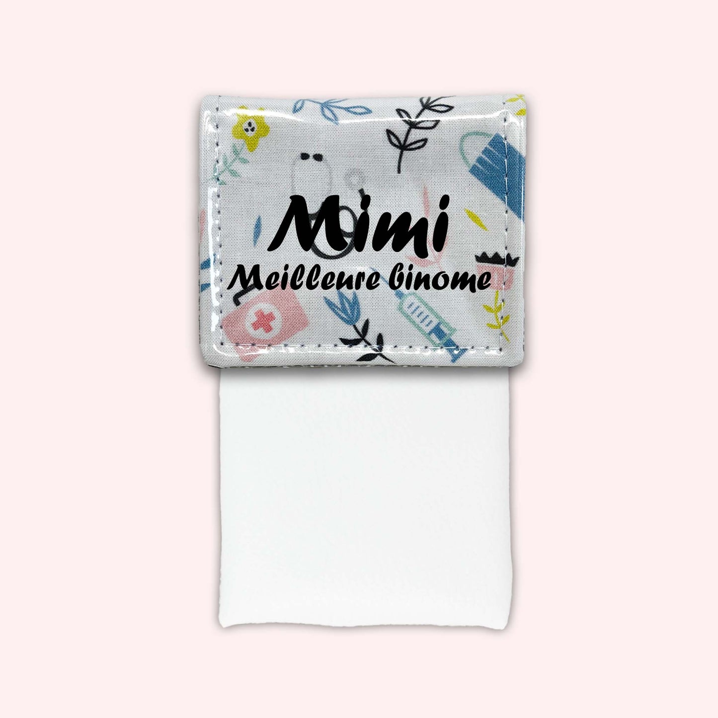 Pochette aimantée Médical Pastel