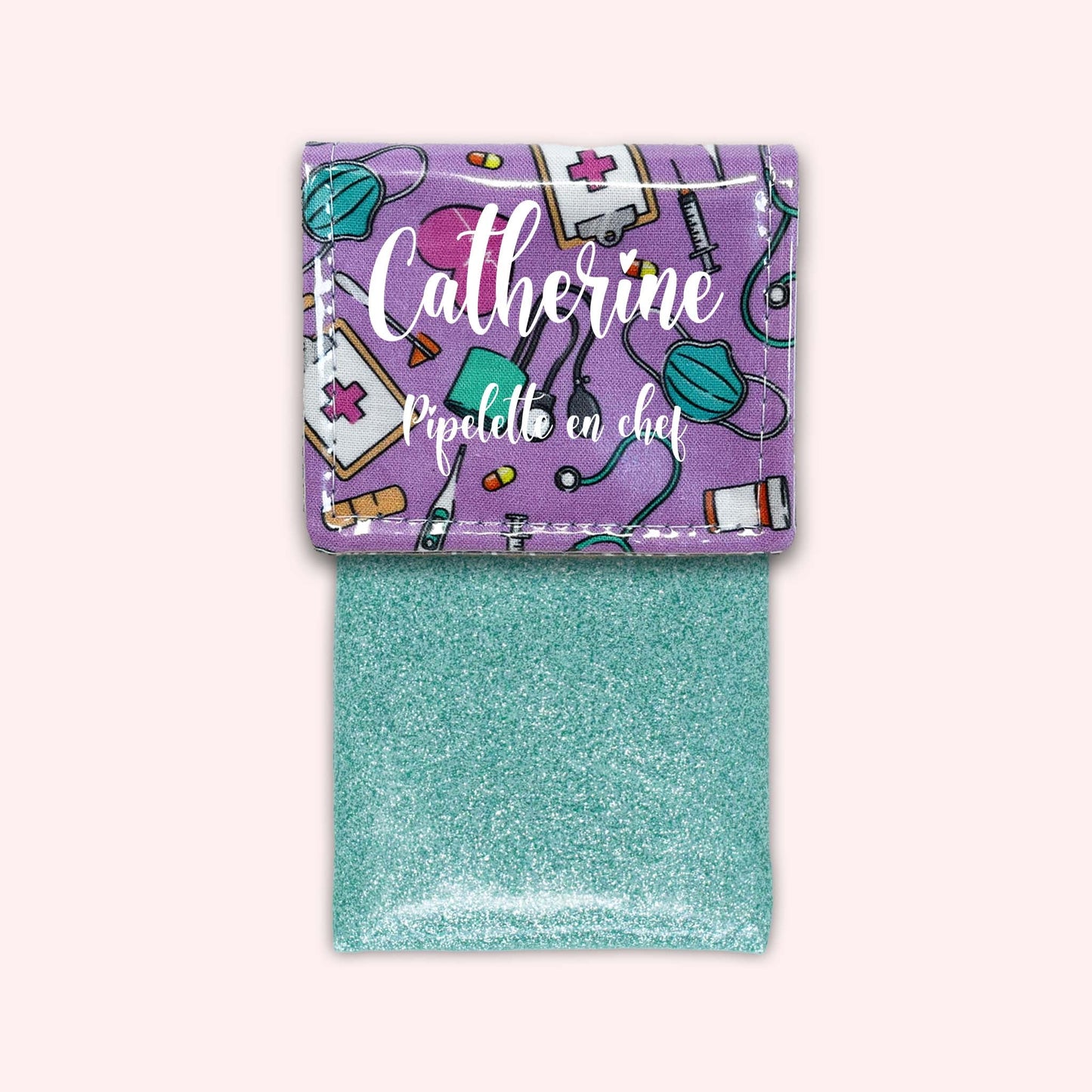 Pochette aimantée Médical Purple