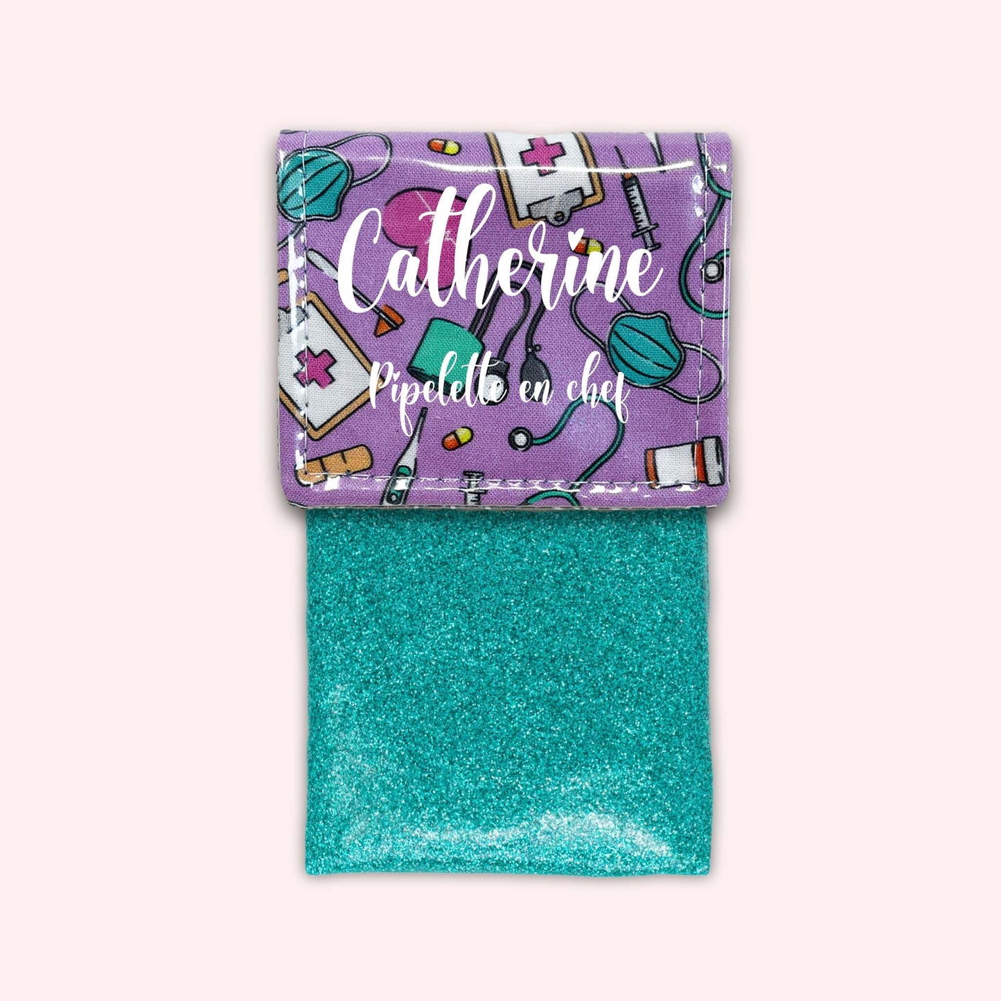 Pochette aimantée Médical Purple