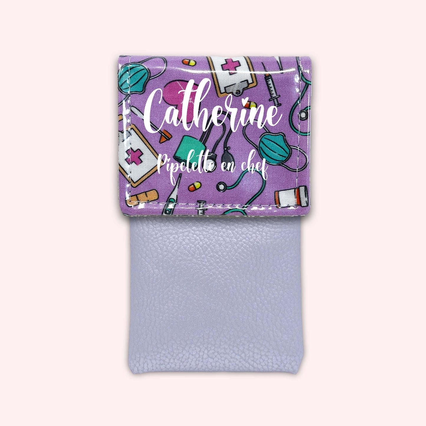 Pochette aimantée Médical Purple