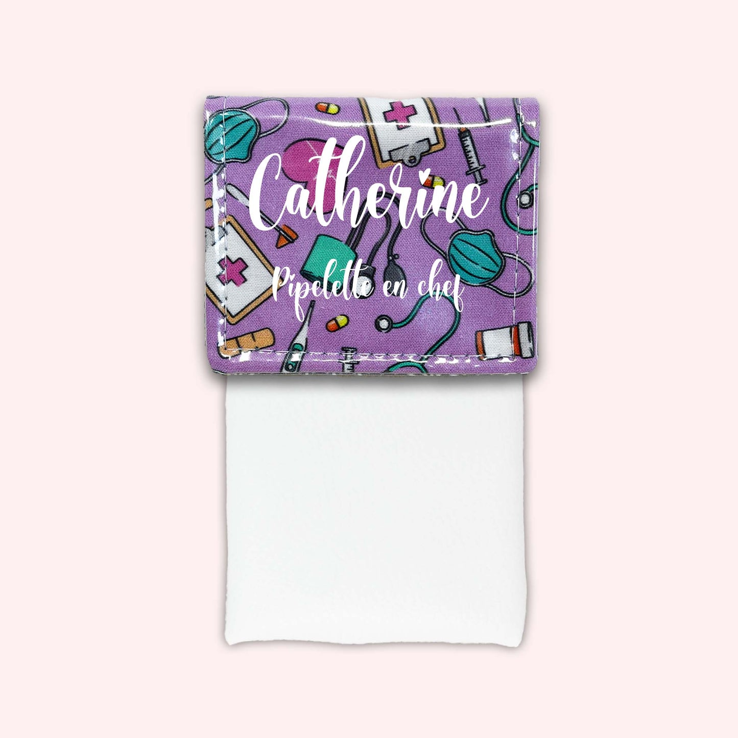 Pochette aimantée Médical Purple