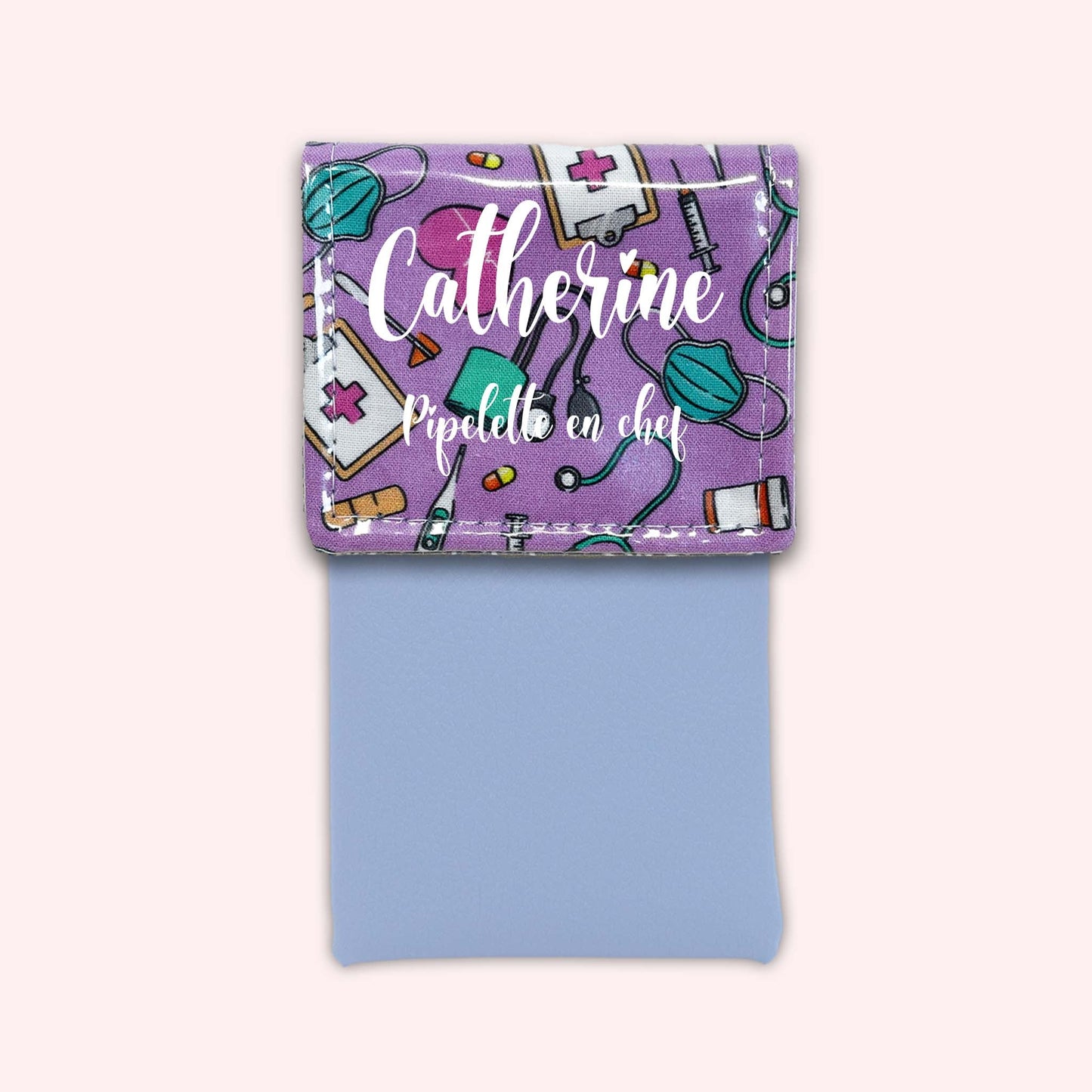 Pochette aimantée Médical Purple