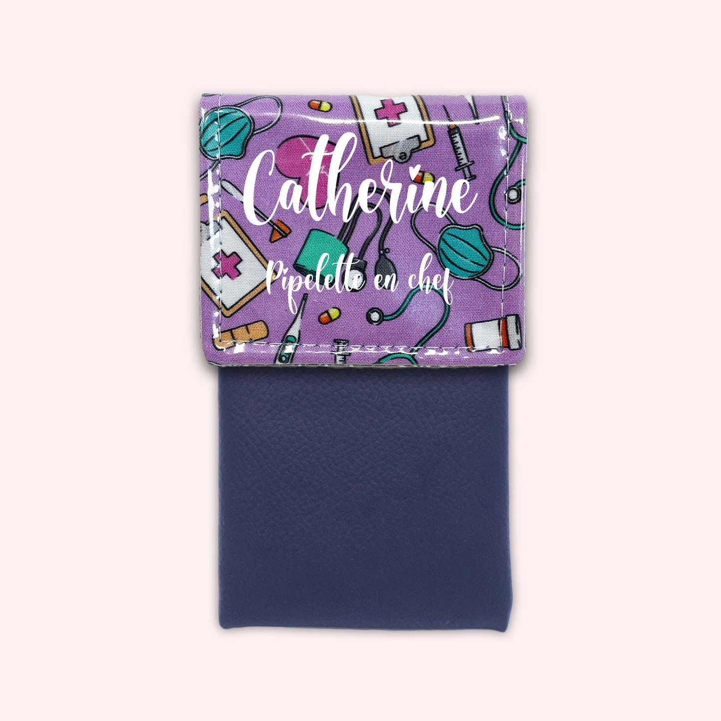 Pochette aimantée Médical Purple