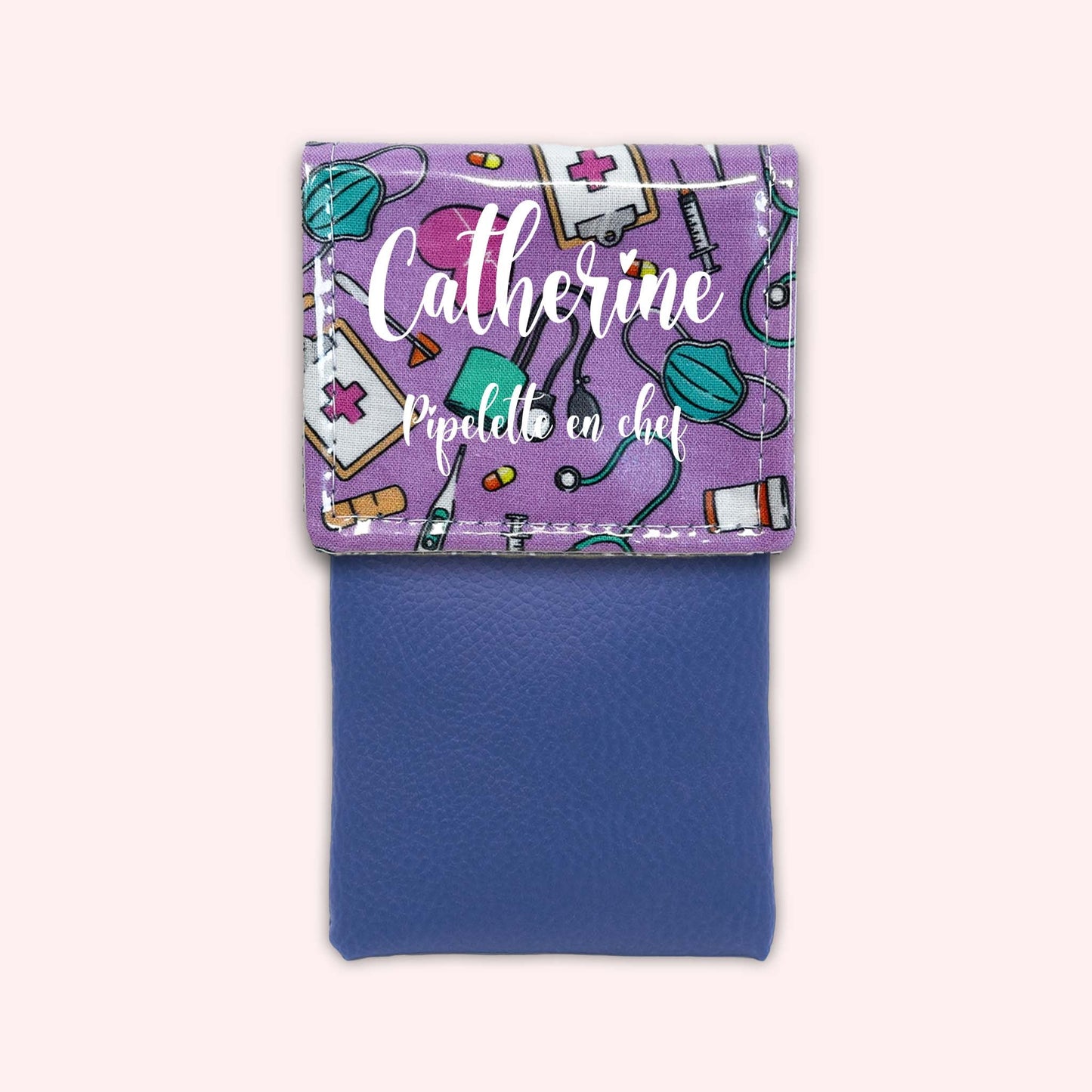 Pochette aimantée Médical Purple