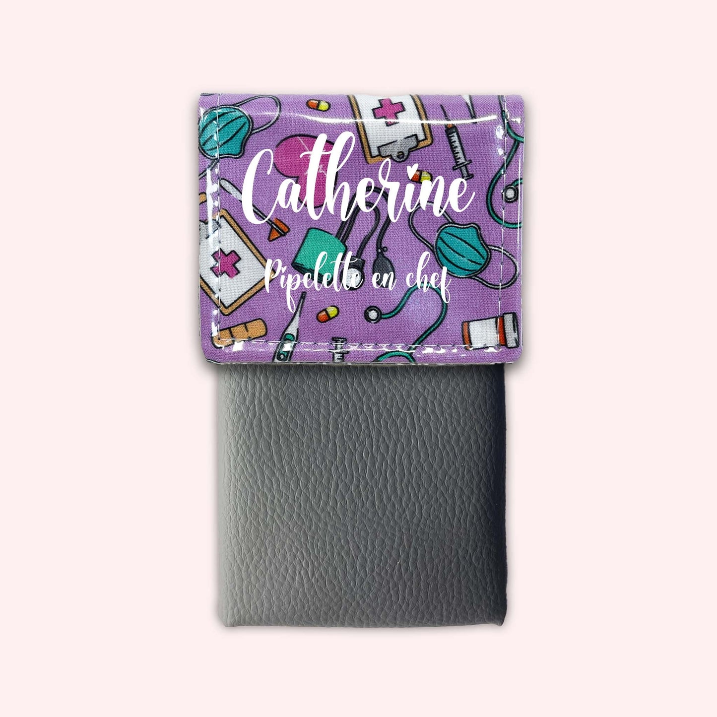 Pochette aimantée Médical Purple
