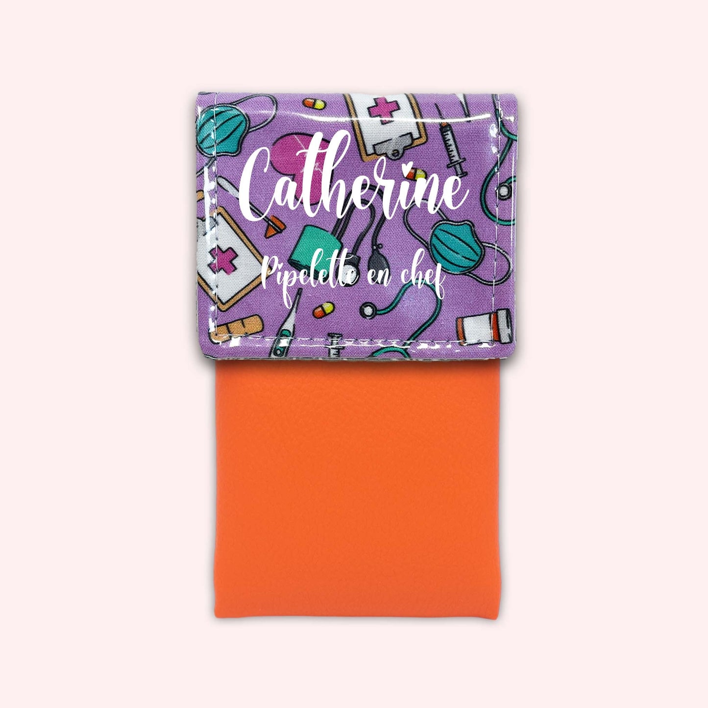 Pochette aimantée Médical Purple