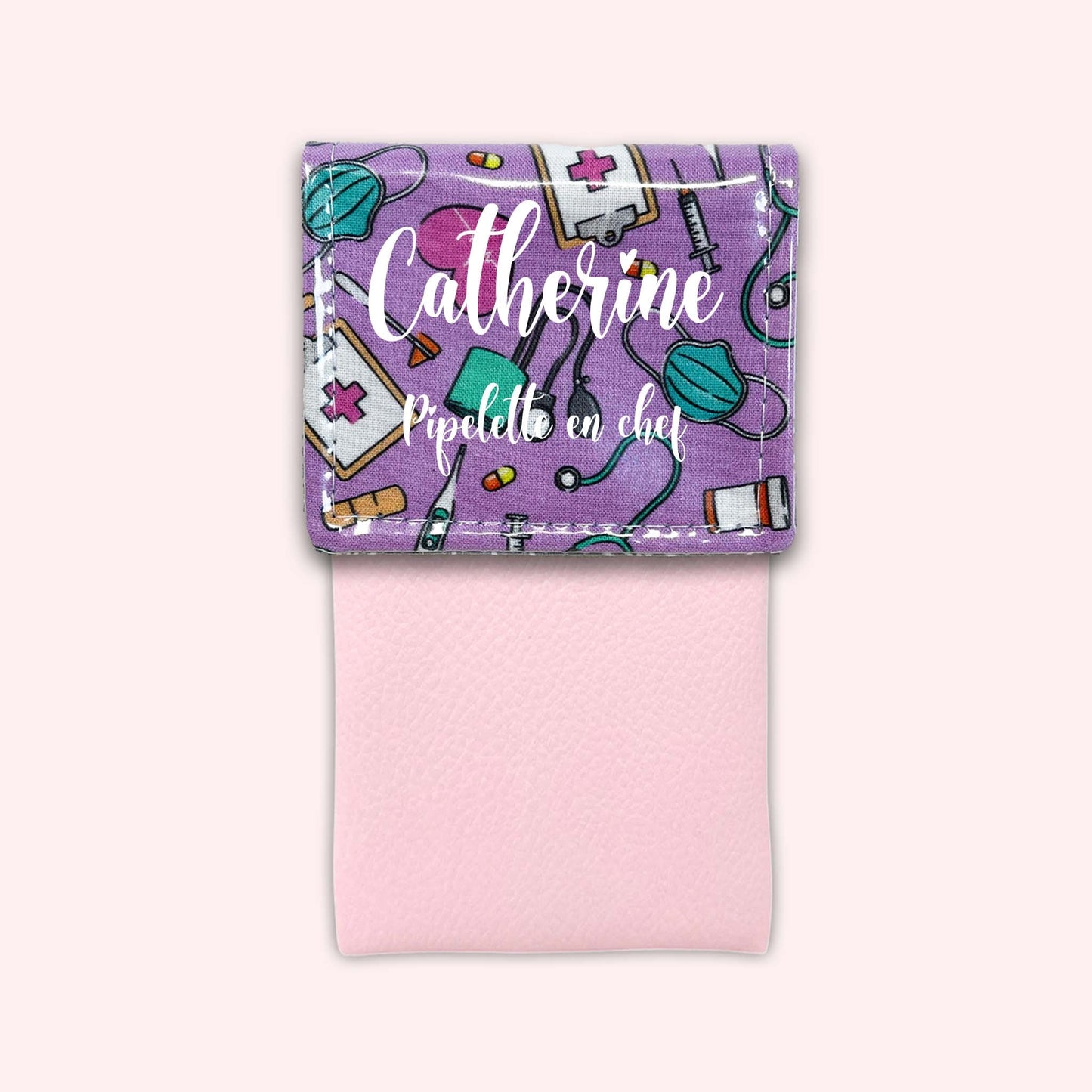 Pochette aimantée Médical Purple