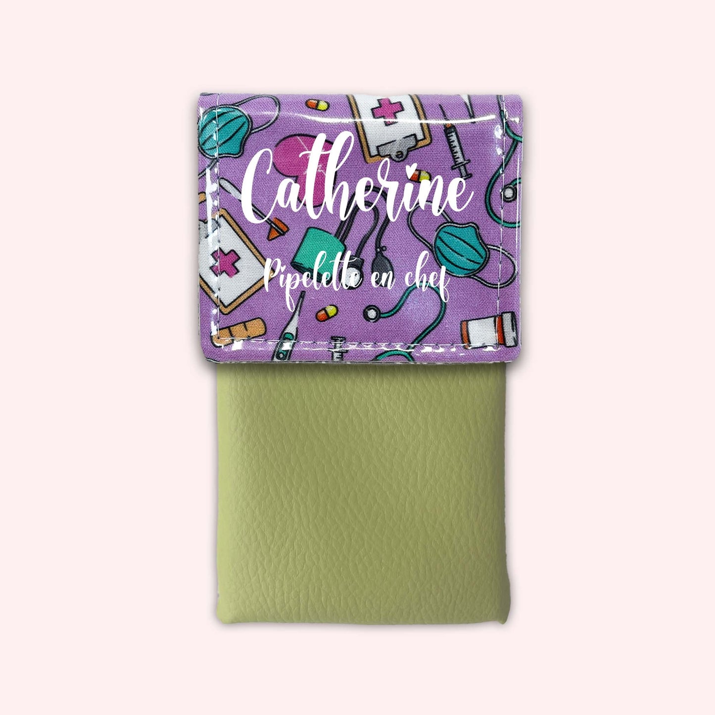 Pochette aimantée Médical Purple