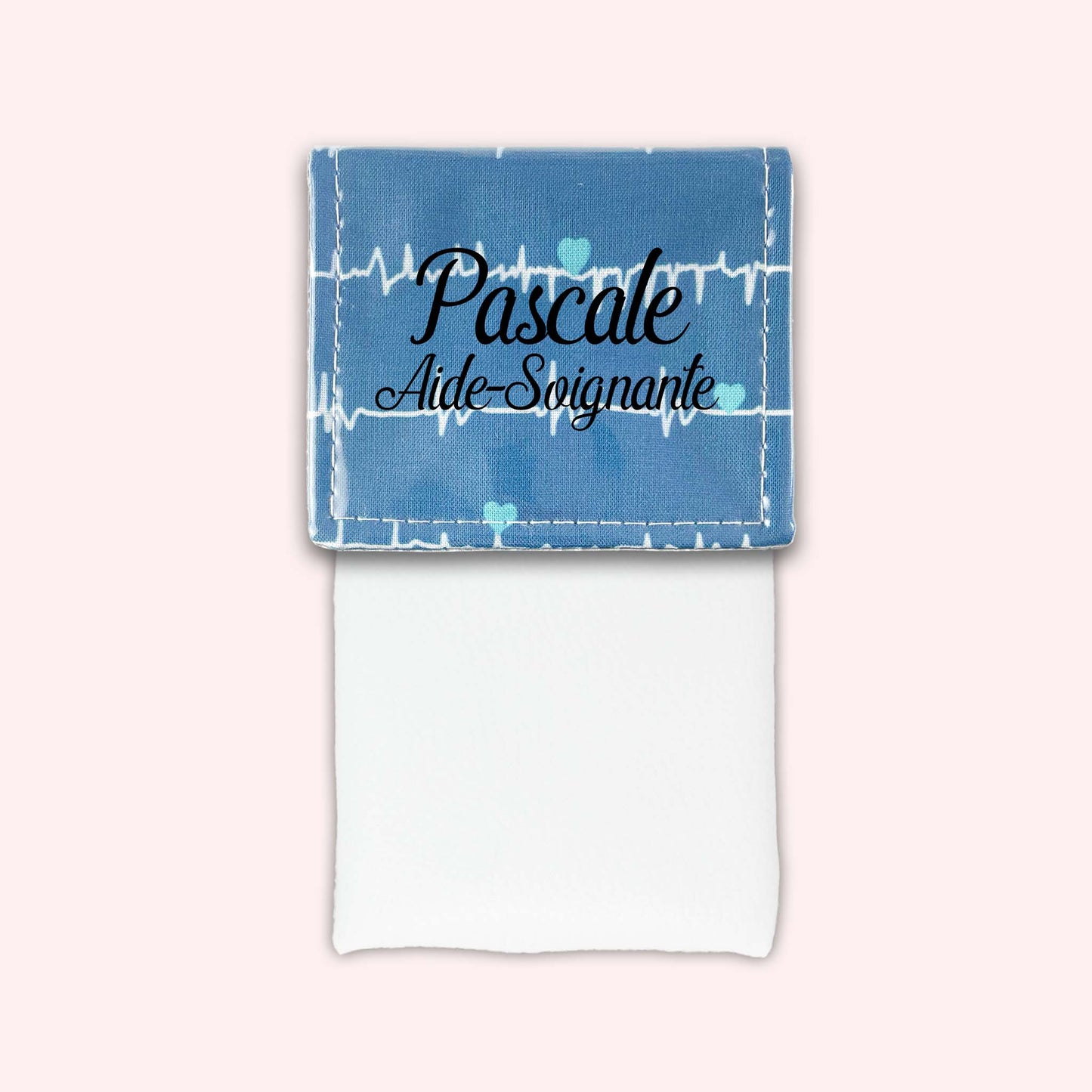 Pochette aimantée Rythme Bleu