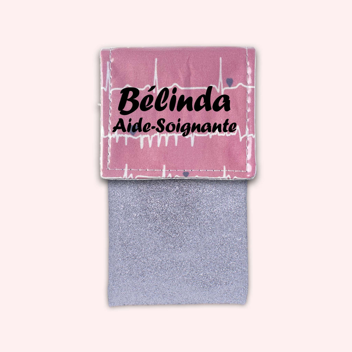 Pochette aimantée Rythme Rose