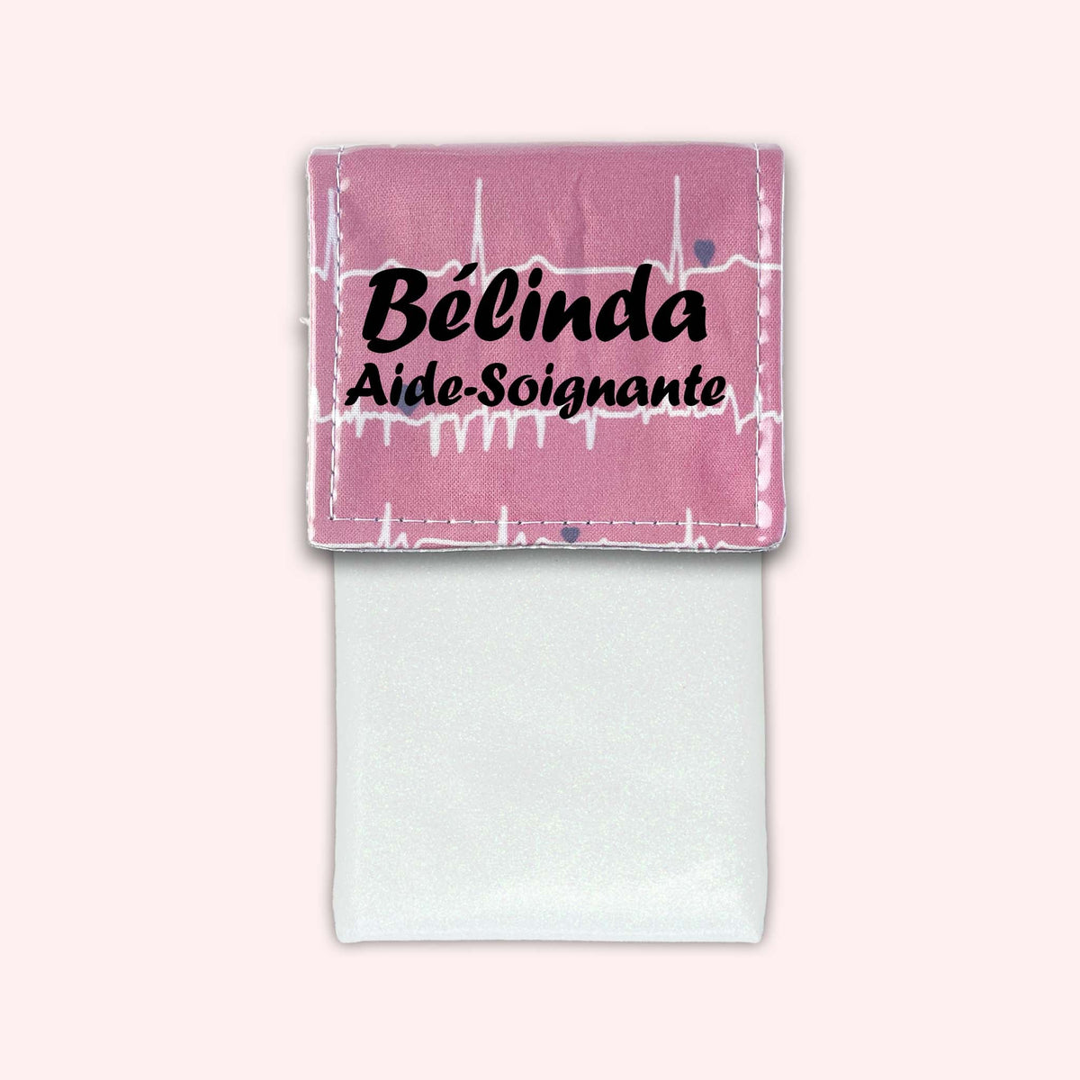 Pochette aimantée Rythme Rose