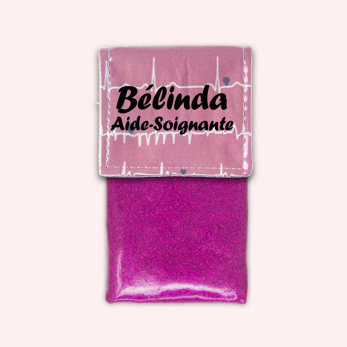 Pochette aimantée Rythme Rose