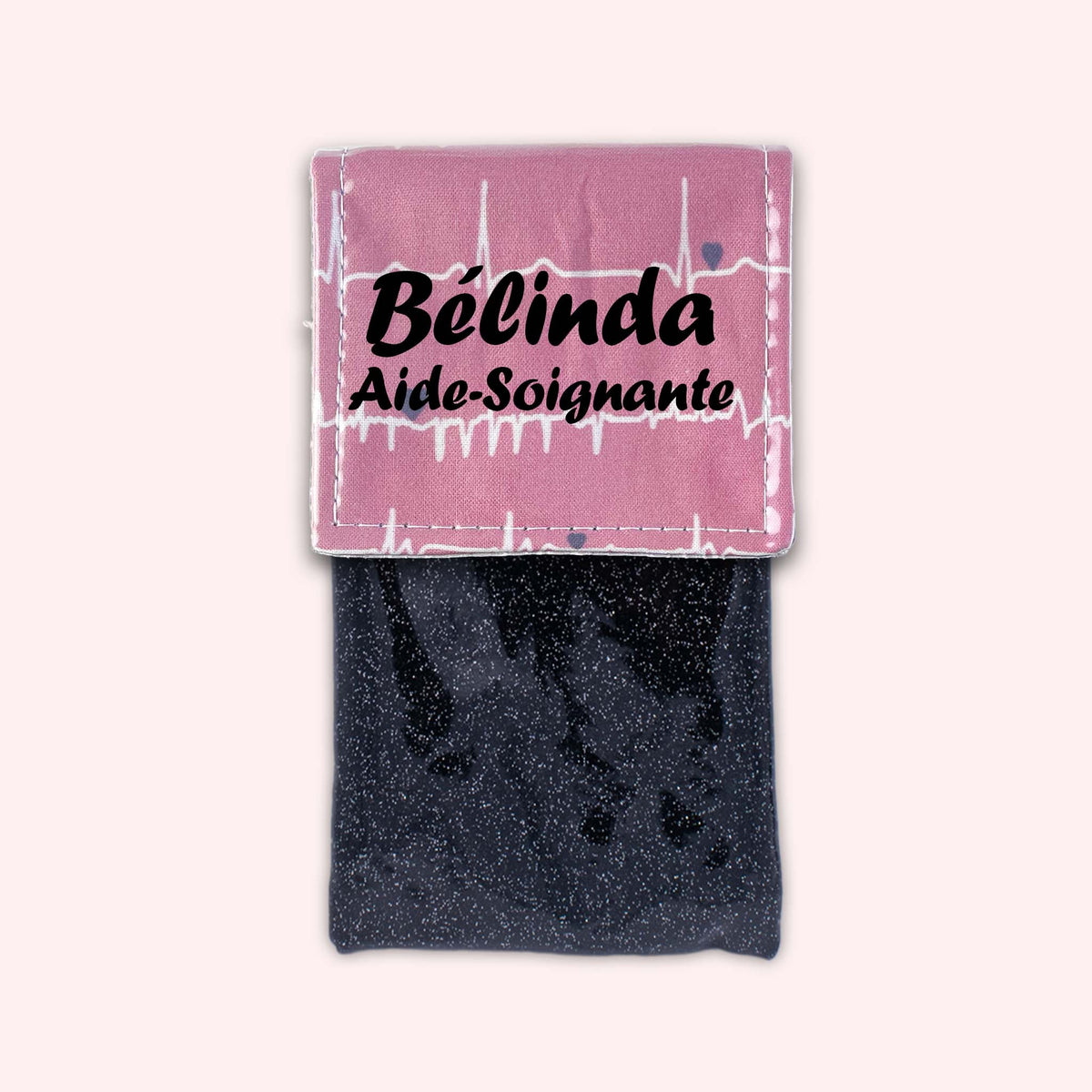 Pochette aimantée Rythme Rose