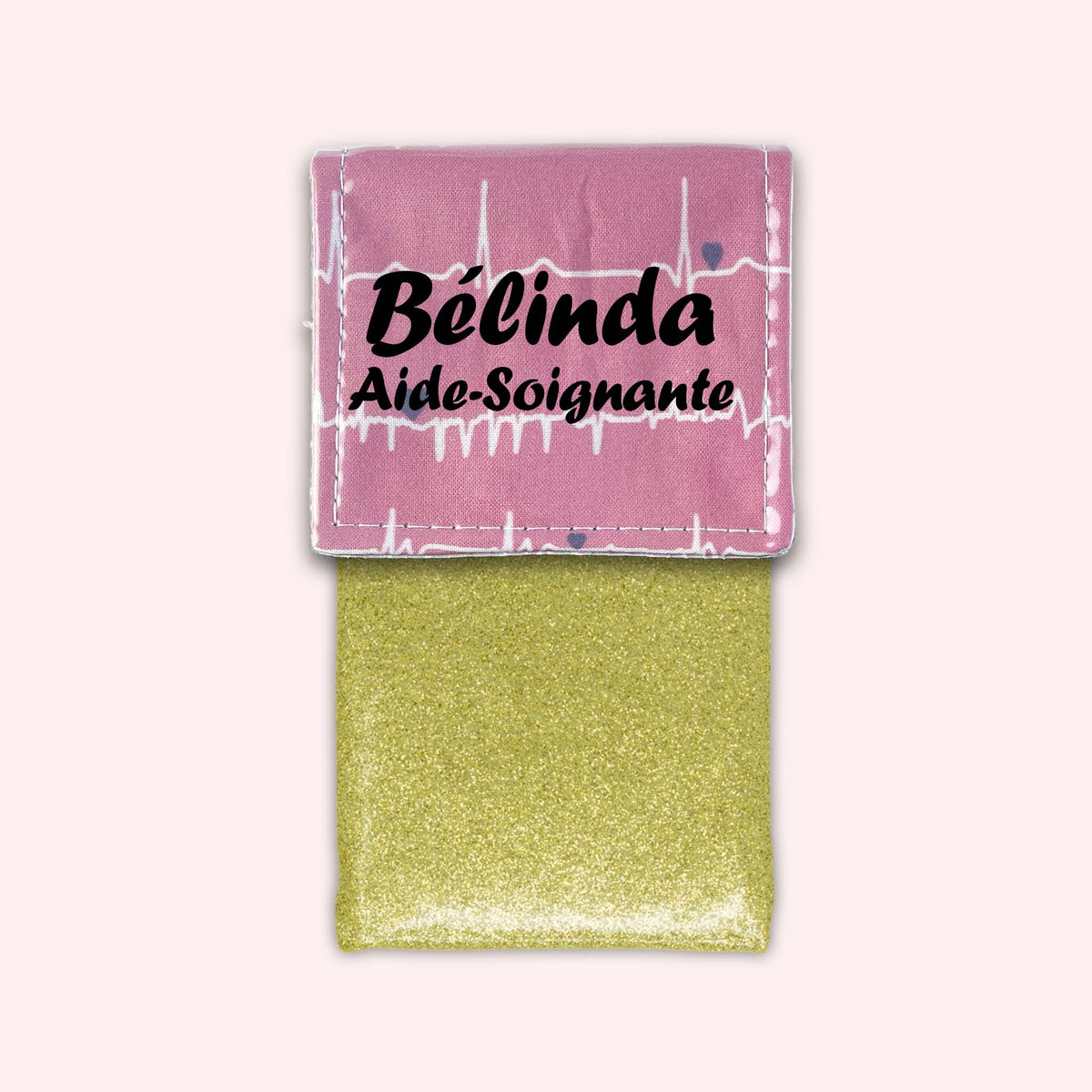 Pochette aimantée Rythme Rose