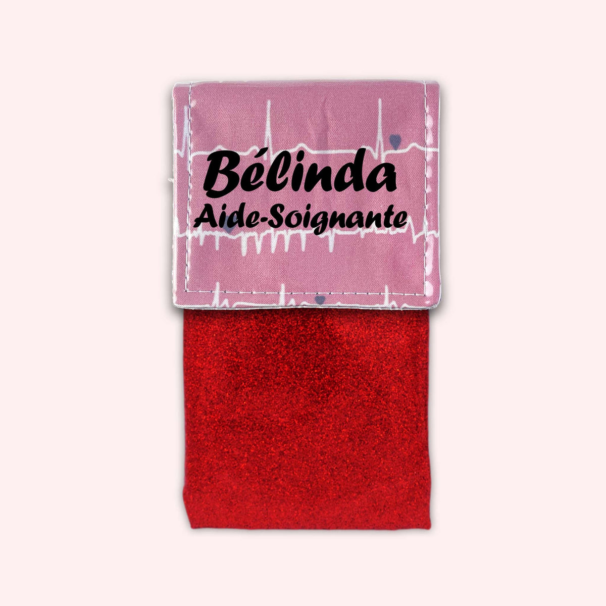 Pochette aimantée Rythme Rose