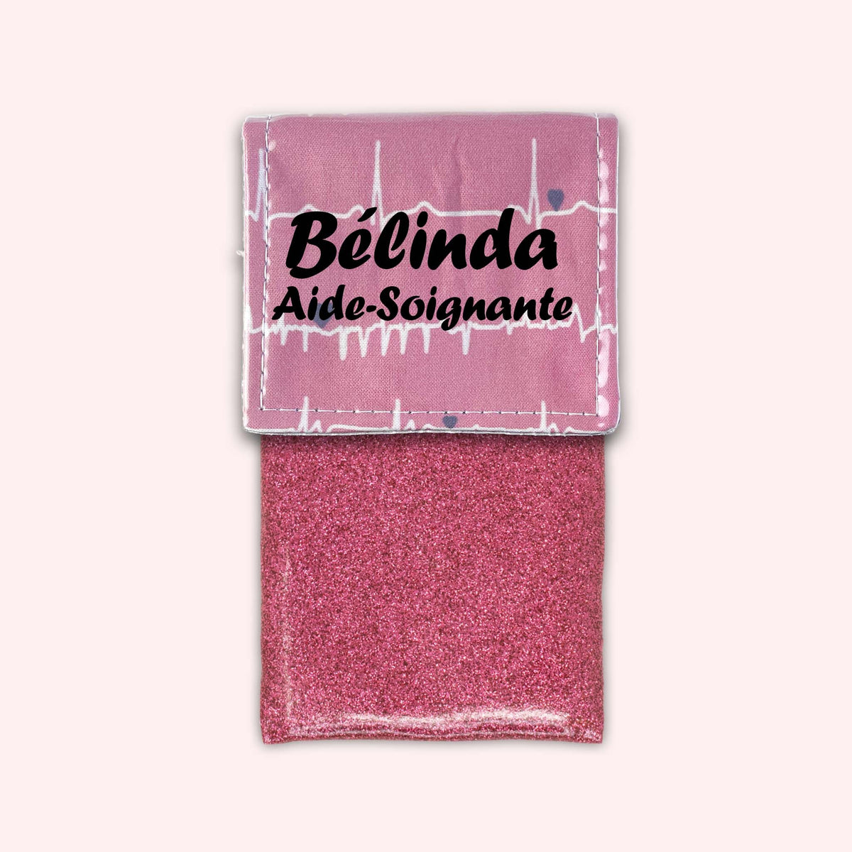 Pochette aimantée Rythme Rose