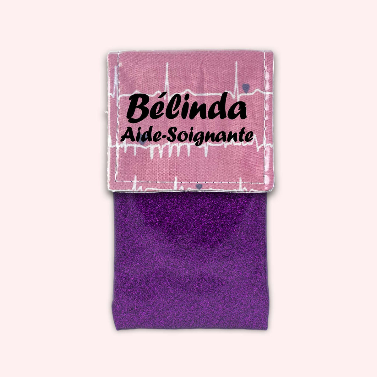 Pochette aimantée Rythme Rose