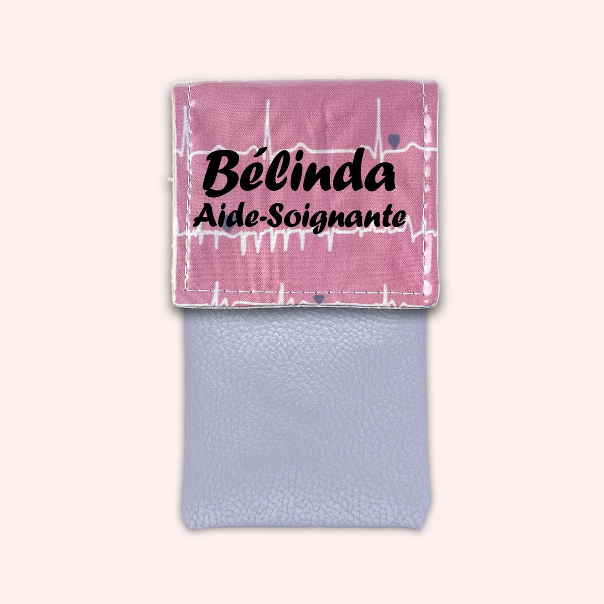 Pochette aimantée Rythme Rose